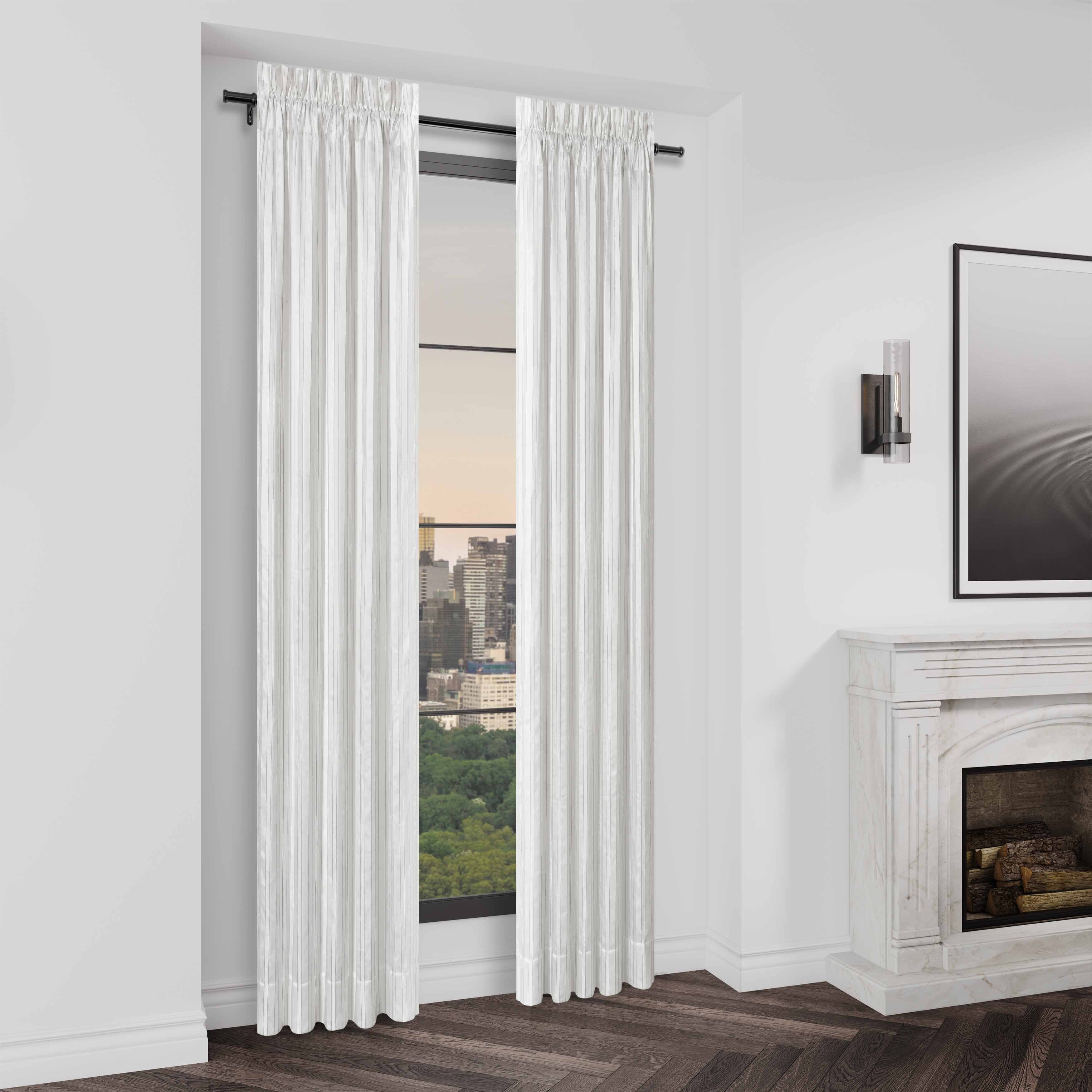 Calvari Platinum Window Panel Pair Window Panels By J. Queen New York