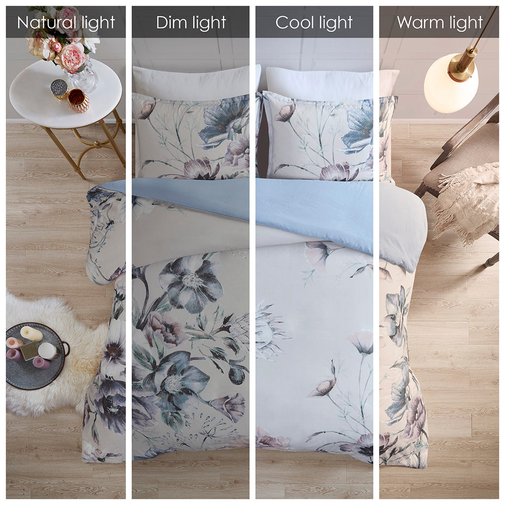 Cassandra 3 Piece Duvet Cover Set Duvet Covers By JLA HOME/Olliix (E & E Co., Ltd)