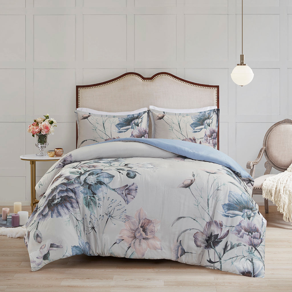 Cassandra 3 Piece Duvet Cover Set Duvet Covers By JLA HOME/Olliix (E & E Co., Ltd)