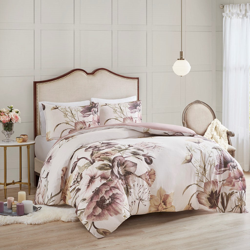 Cassandra 3 Piece Duvet Cover Set Duvet Covers By JLA HOME/Olliix (E & E Co., Ltd)