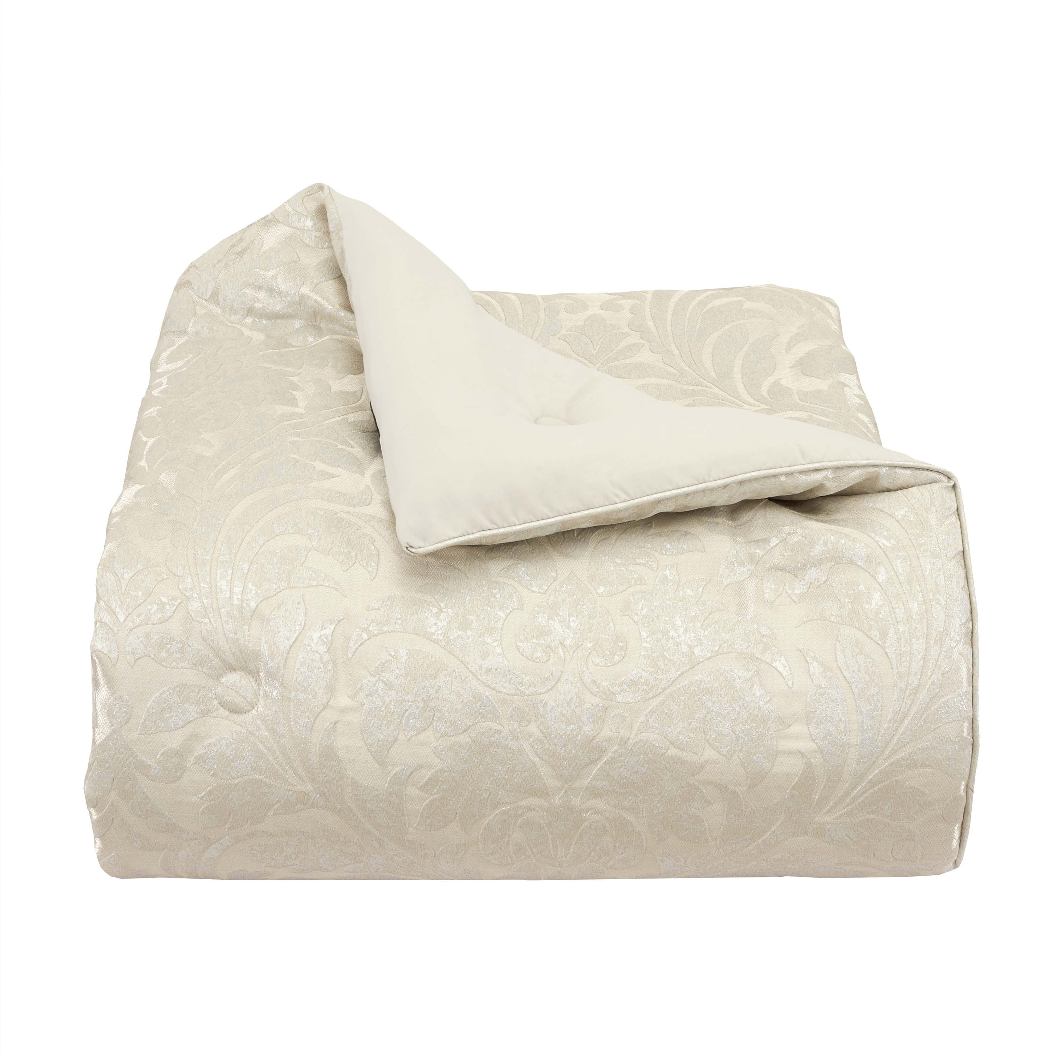 Celine Champagne 4 Piece Comforter Set Comforter Sets By J. Queen New York