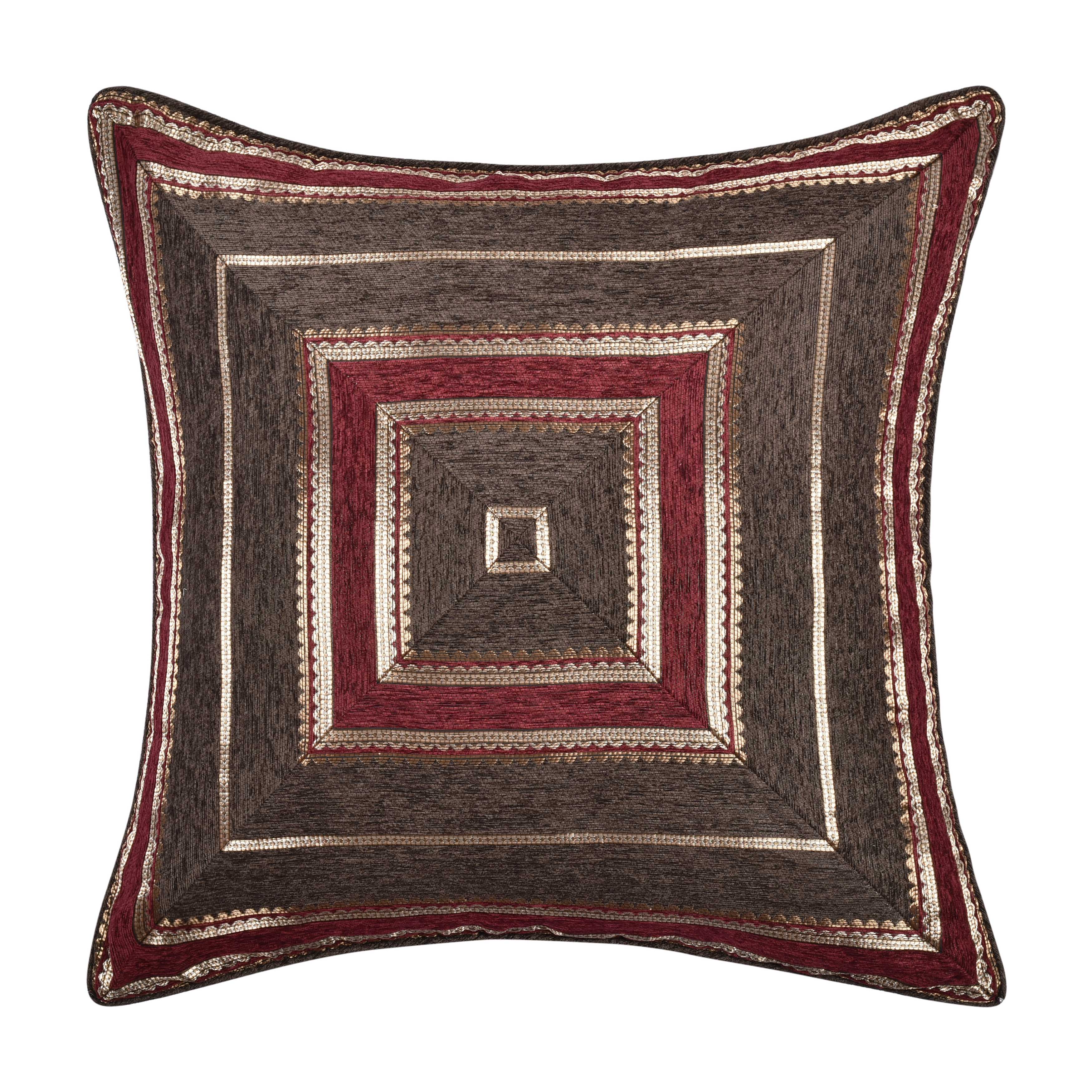 Cerino Chocolate Euro Sham Euro Sham By J. Queen New York