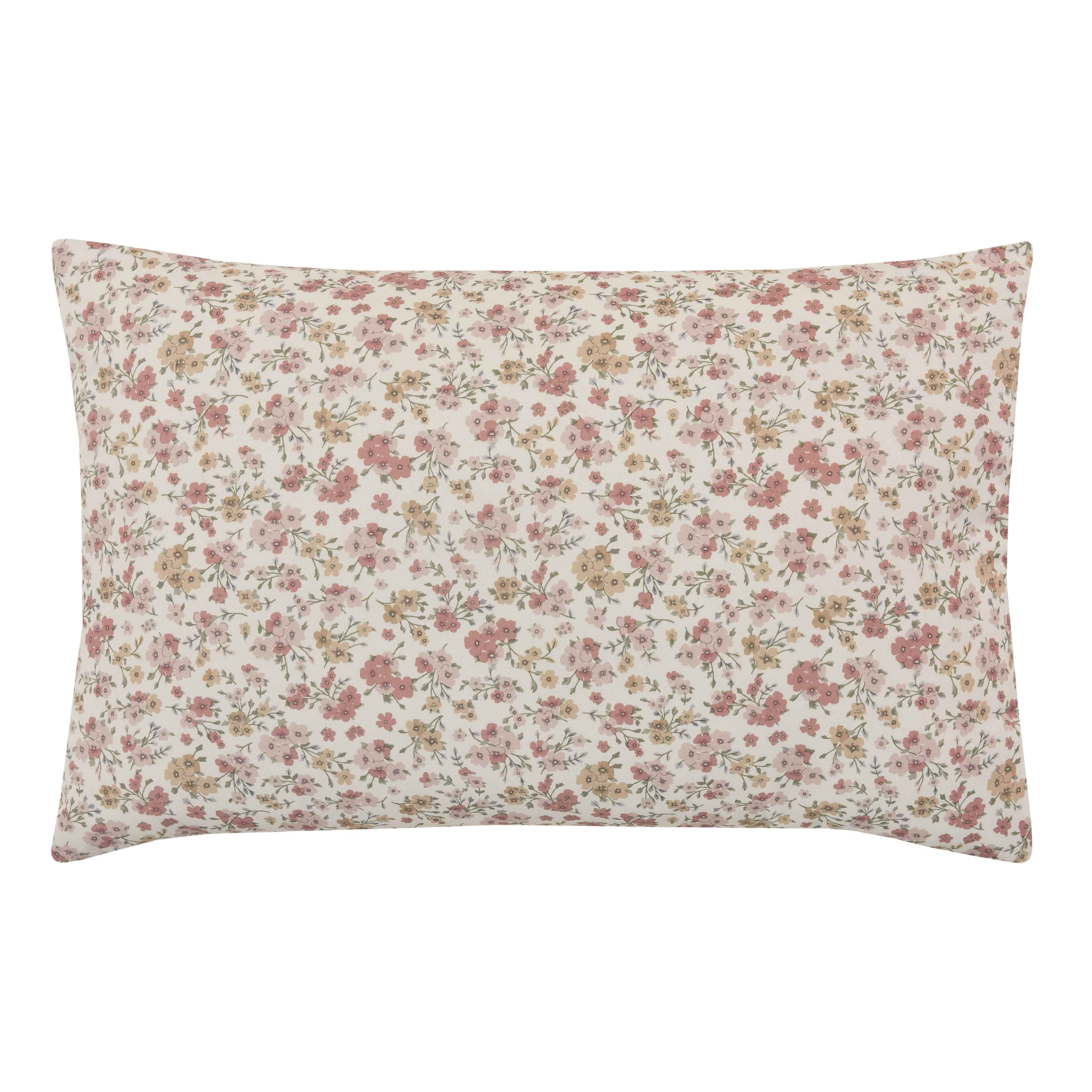 Chablis Rose Gold Boudoir Decorative Throw Pillow 21" x 13" Throw Pillows By J. Queen New York