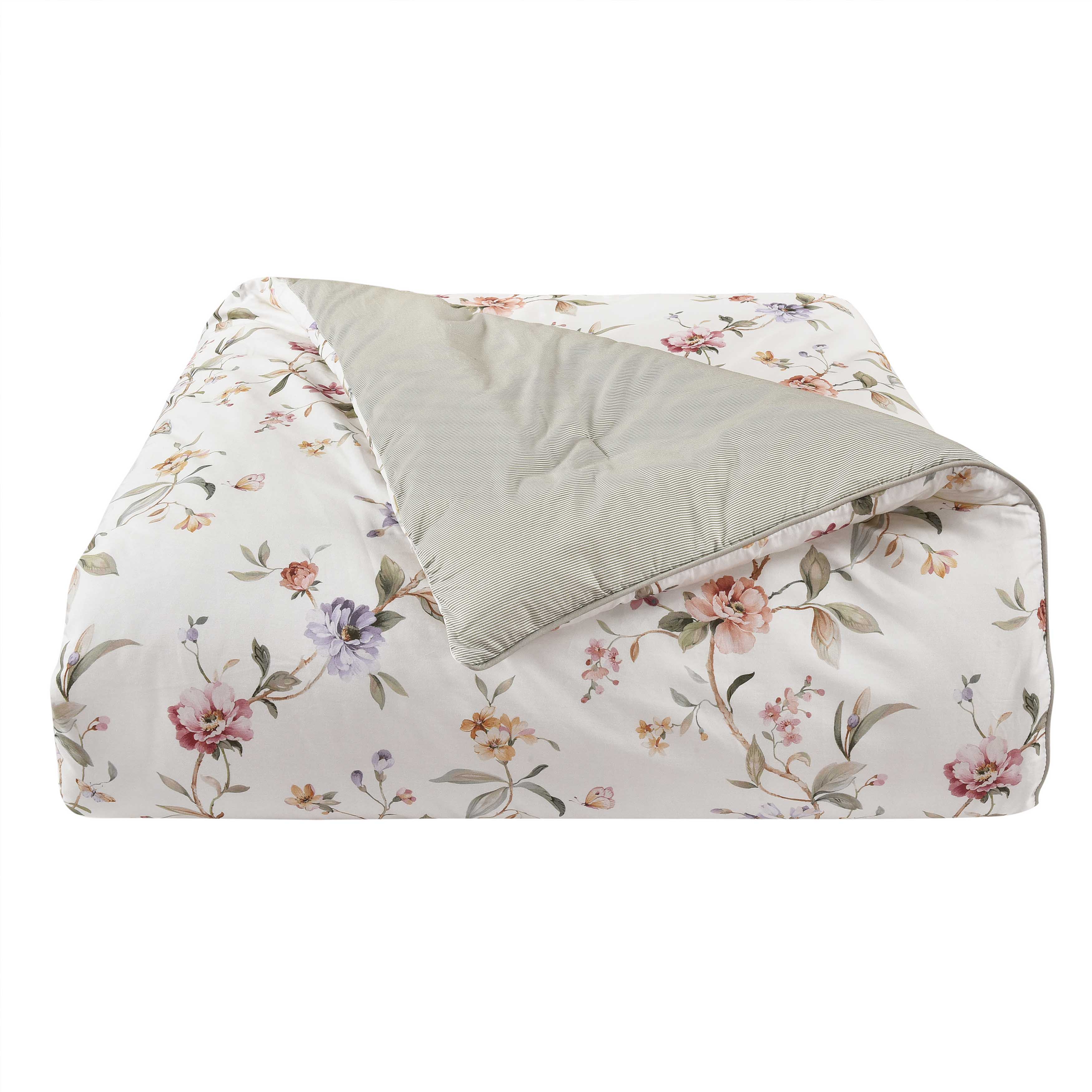 J Queen Clarice Ivory 3 Piece Comforter Set in King/ Cal King- Final Sale Comforter Sets By US Office - Latest-bedding