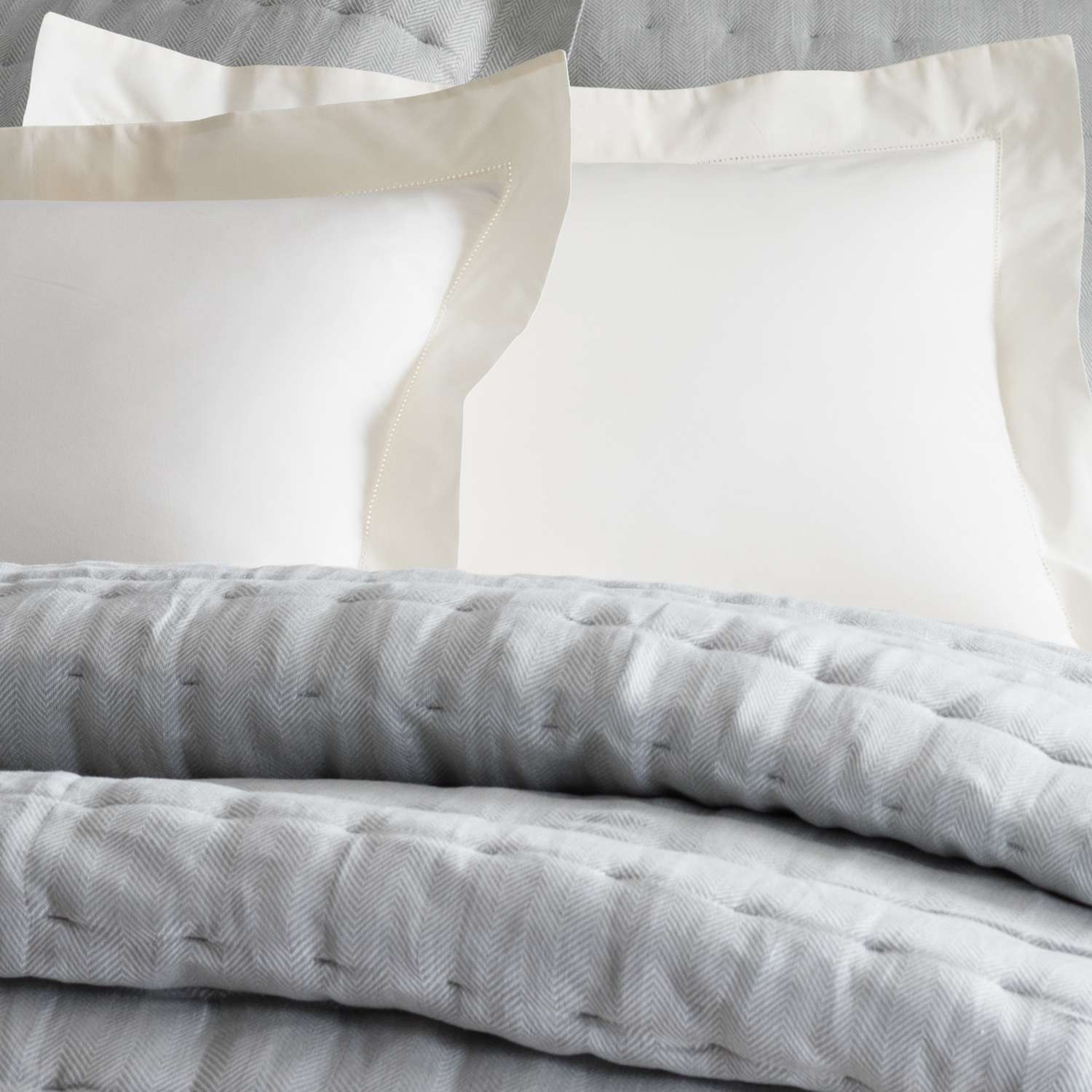 Classic Hemstitch Pillow Sham Sham By Annie Selke