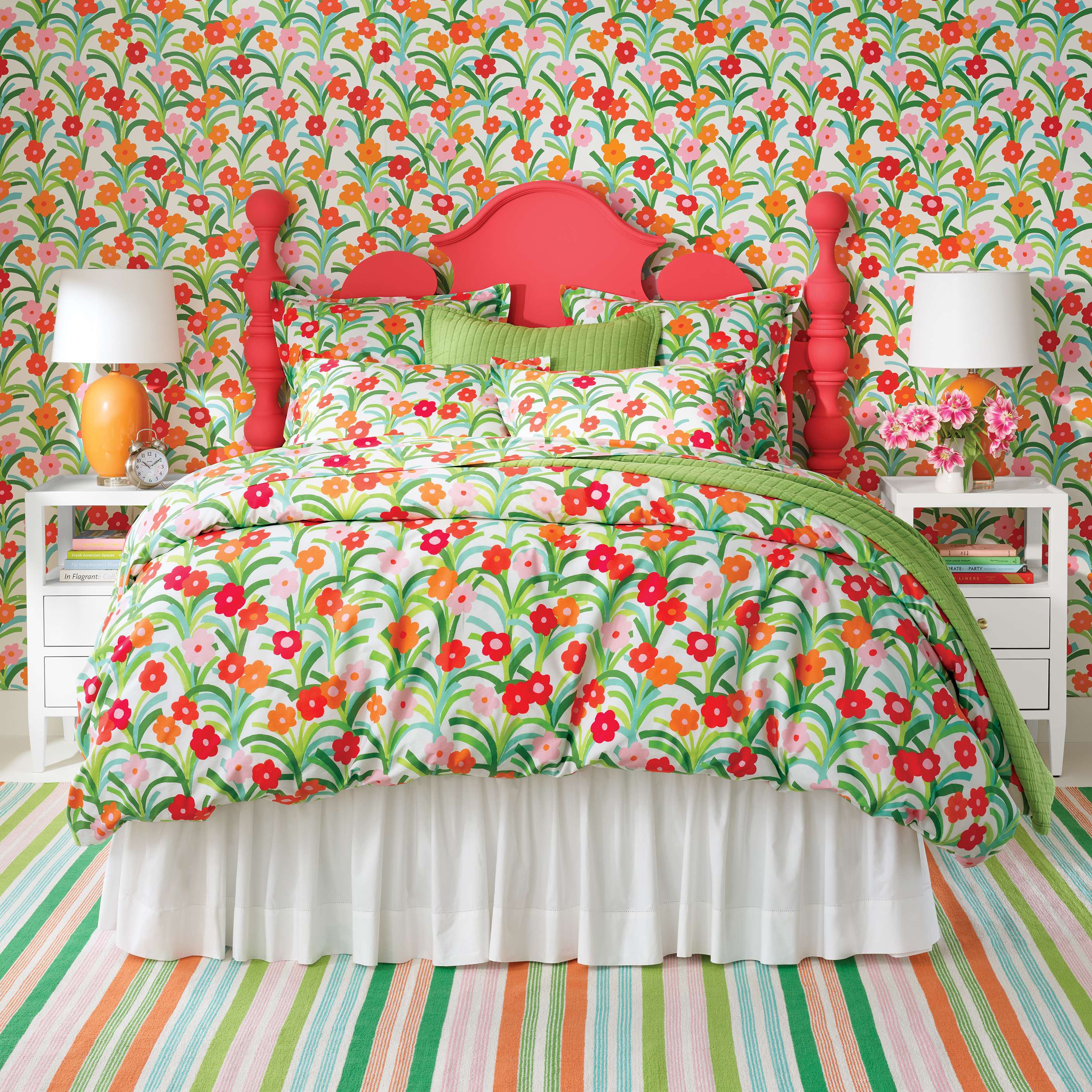 Classic Hemstitch Bedskirt Bedskirt By Annie Selke