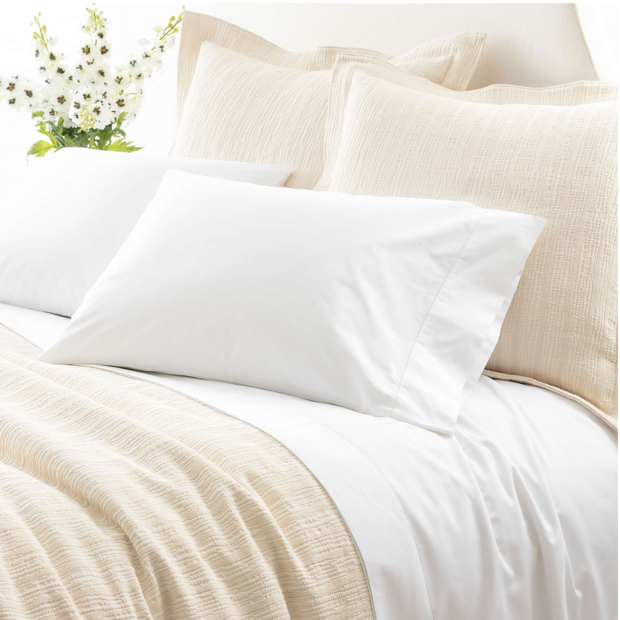 Classic Hemstitch Sheet Set Sheet Set By Annie Selke