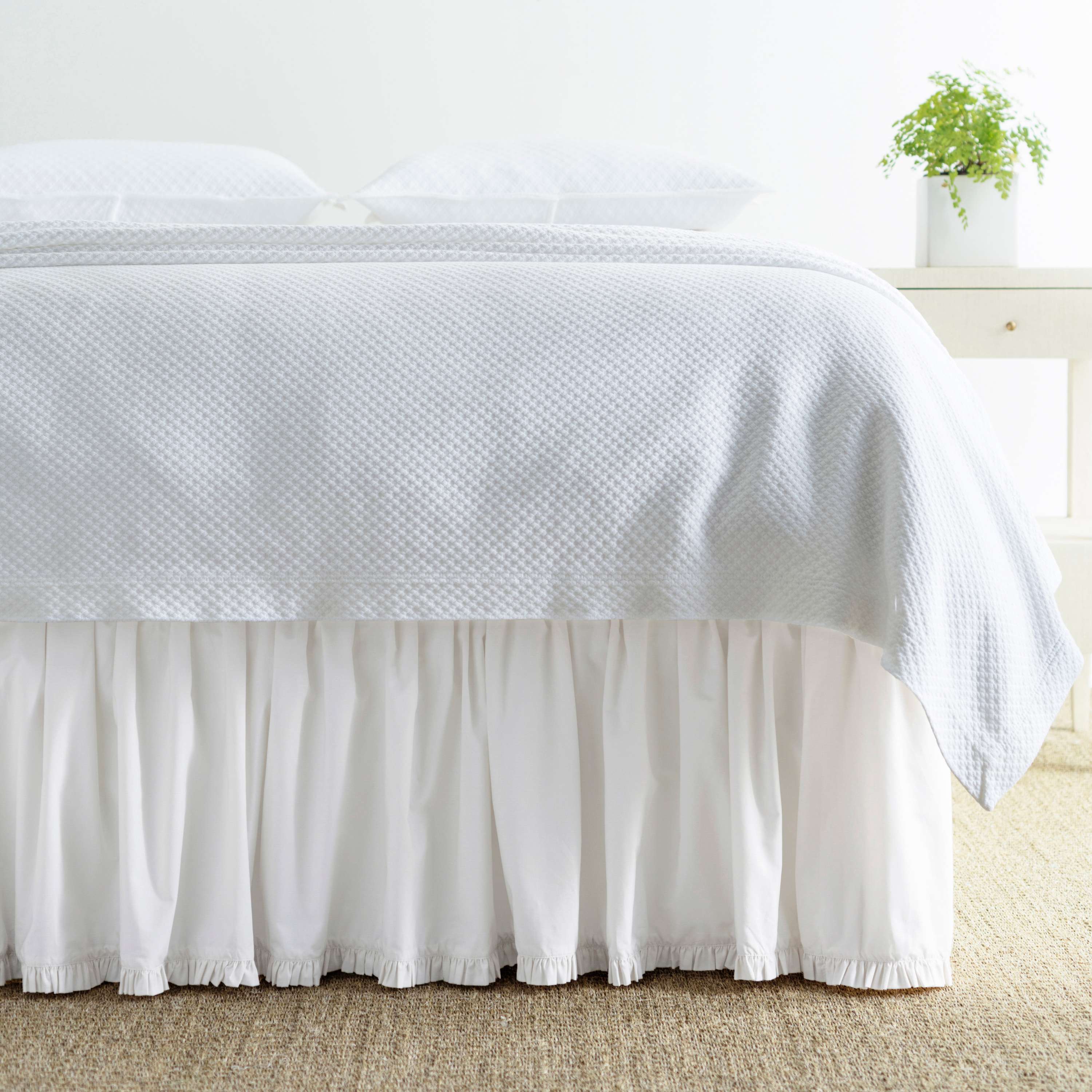 Classic Ruffle Bedskirt Bedskirt By Annie Selke