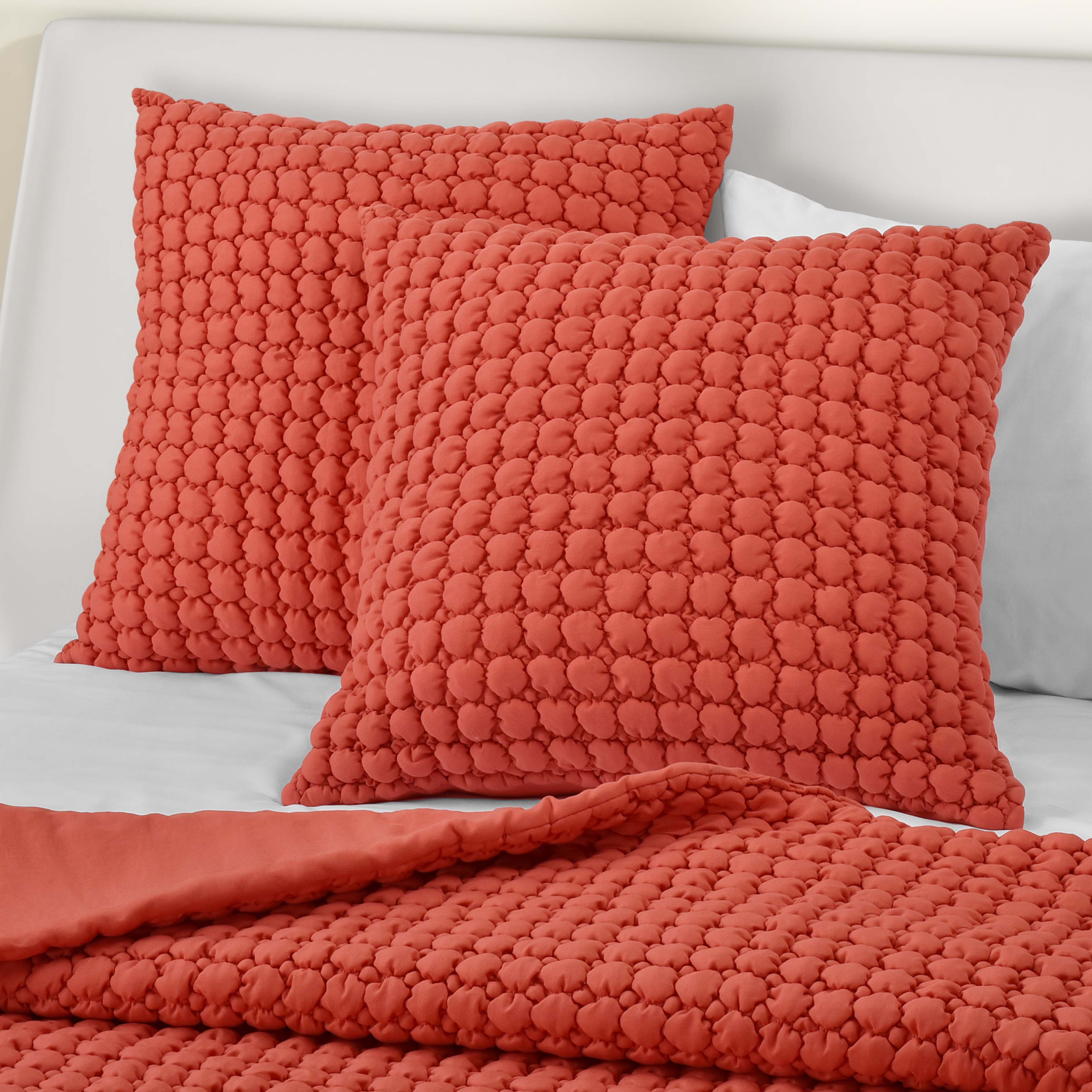Cloud Puff Melon Euro Sham Euro Sham By J. Queen New York