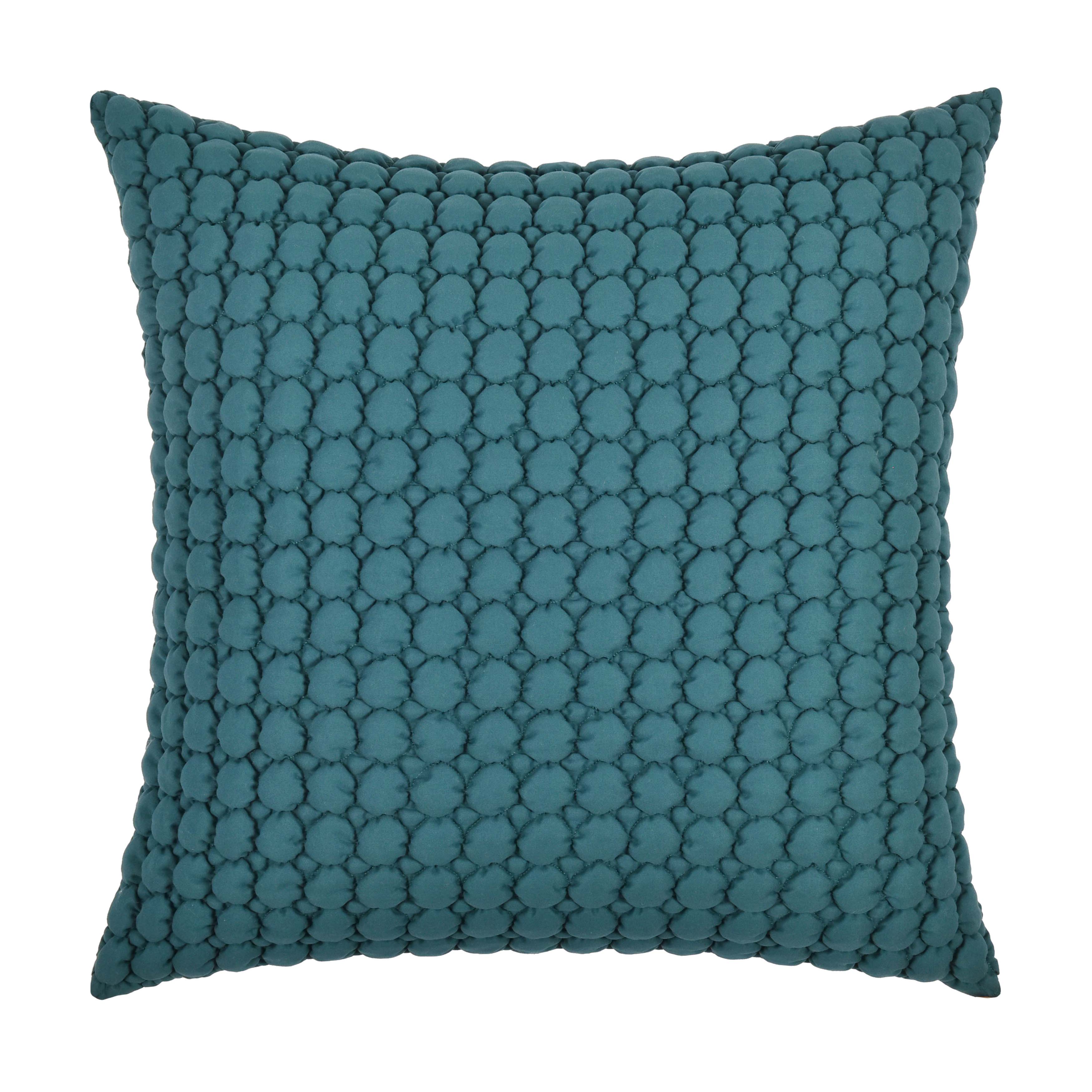 Cloud Puff Teal Euro Sham Euro Sham By J. Queen New York
