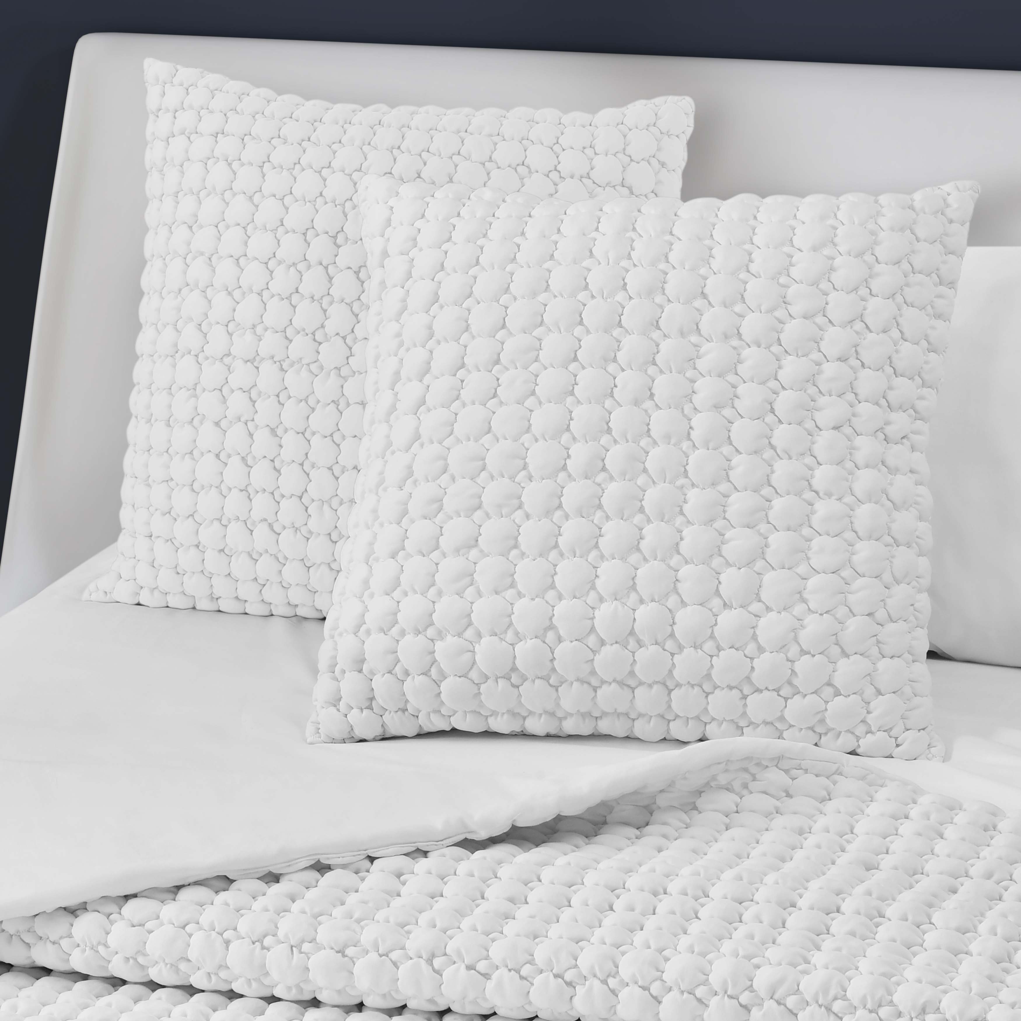Cloud Puff White Euro Sham Euro Sham By J. Queen New York