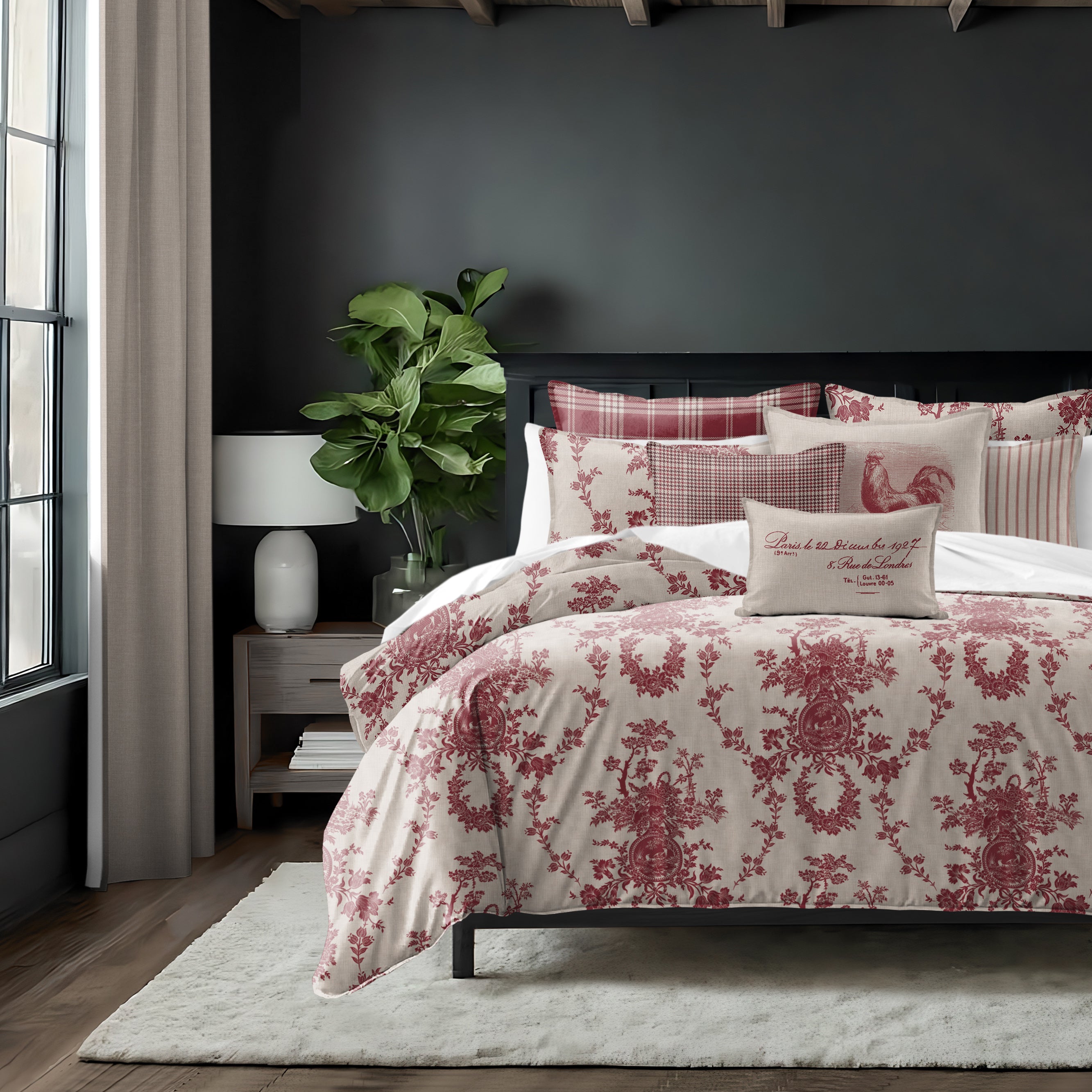 Country Lane Crimson 8 Piece Coverlet Set Coverlet By Colcha Linens
