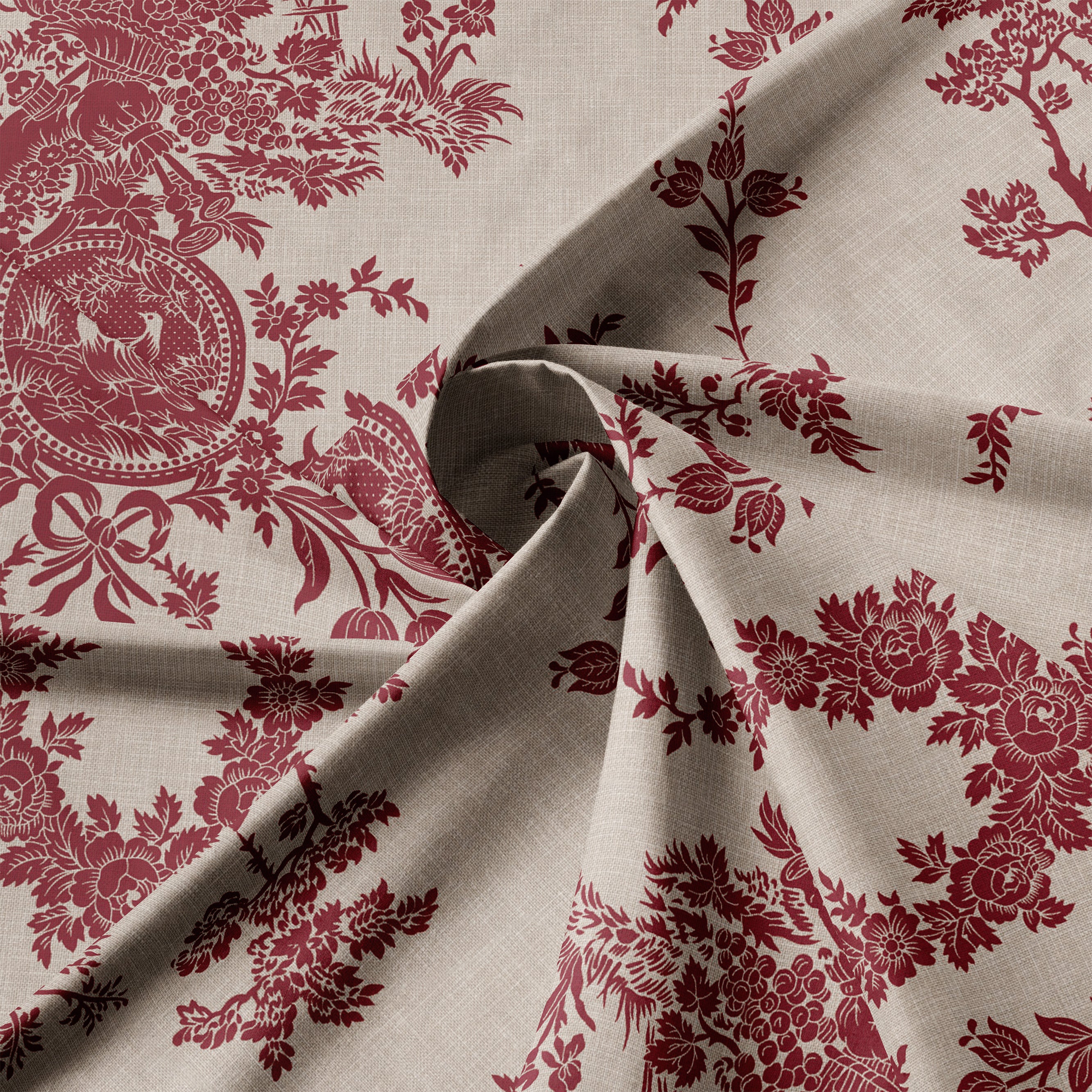 Country Lane Crimson 8 Piece Duvet Cover Set Duvet Covers By Colcha Linens
