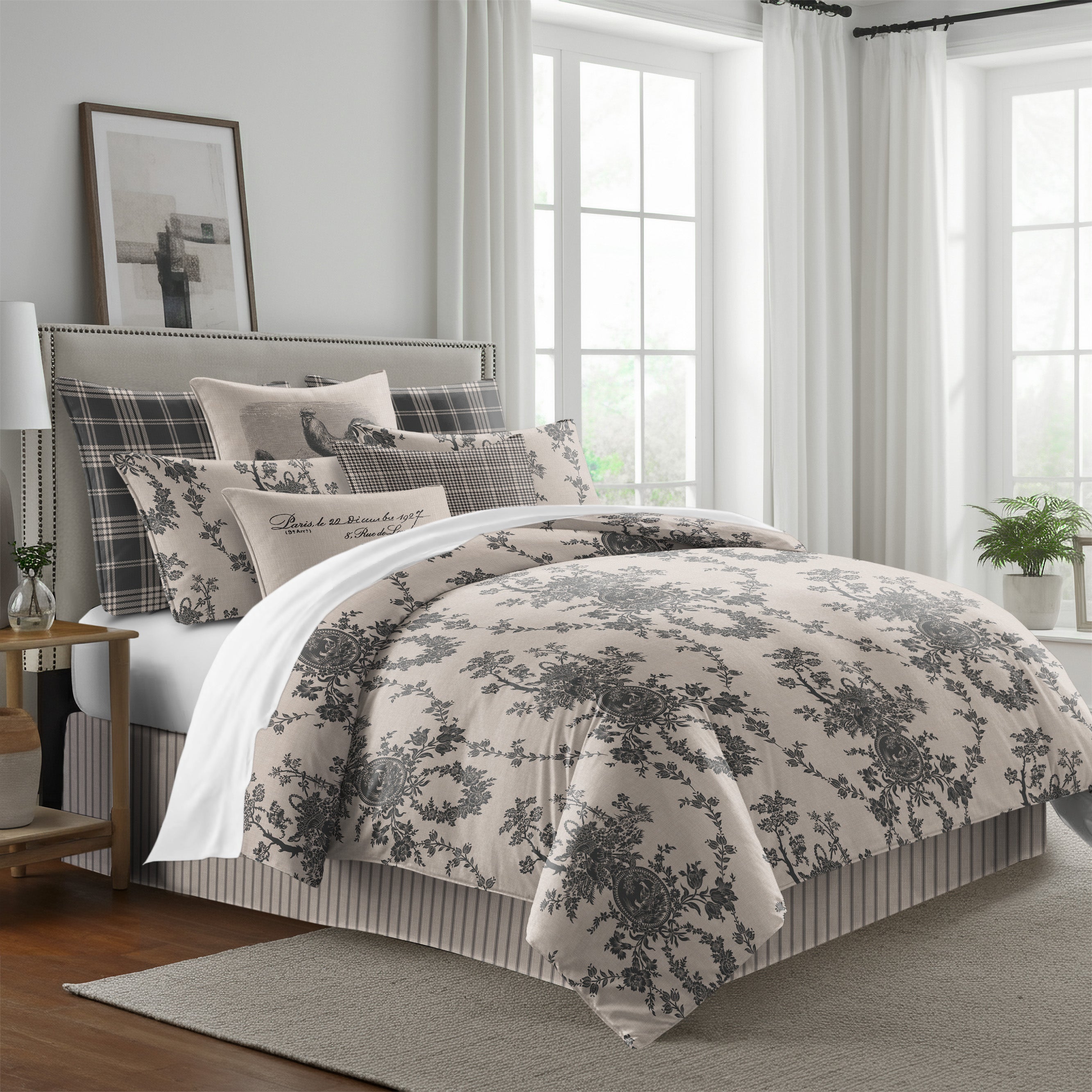 Country Lane Ebony 8 Piece Coverlet Set Coverlet By Colcha Linens