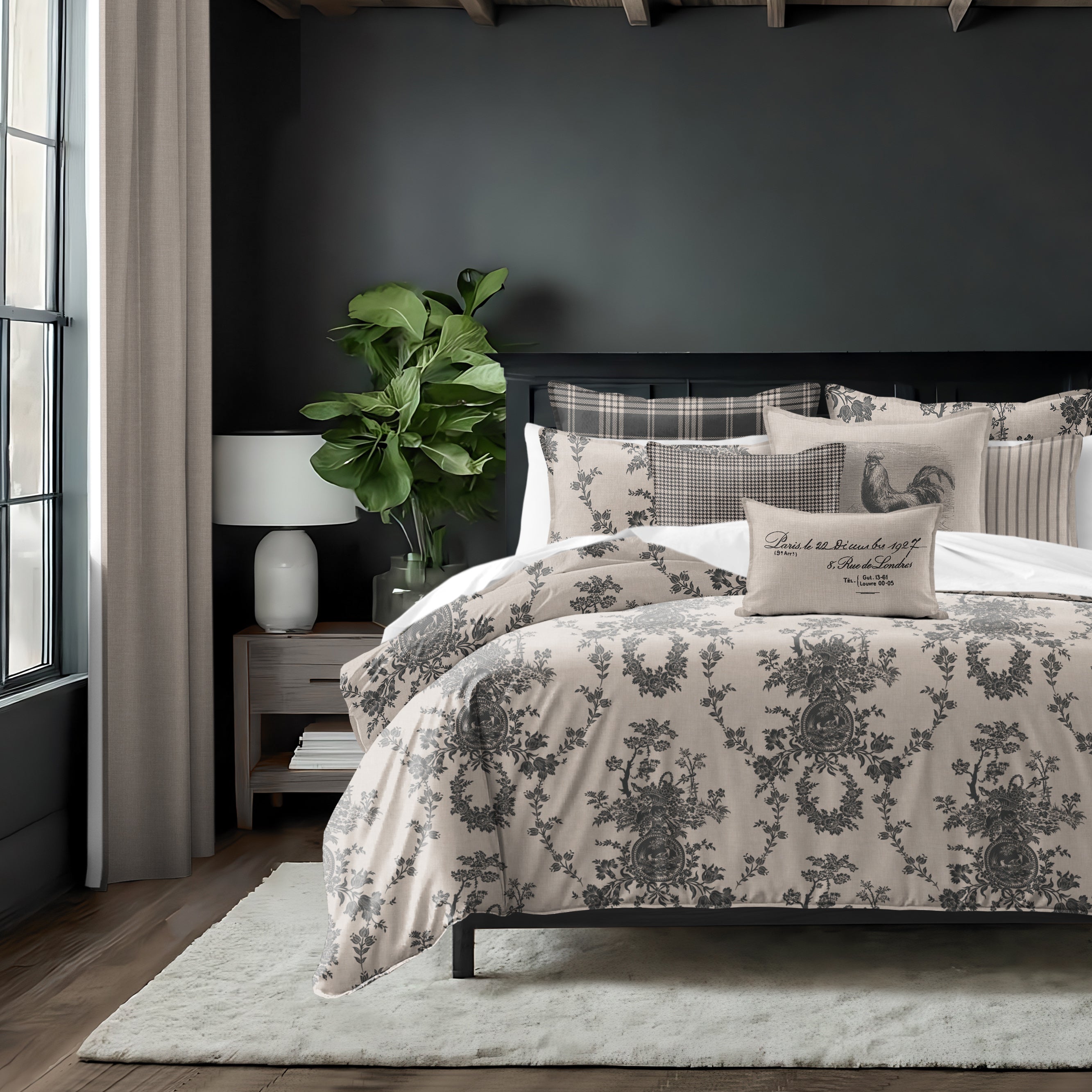 Country Lane Ebony 8 Piece Coverlet Set Coverlet By Colcha Linens