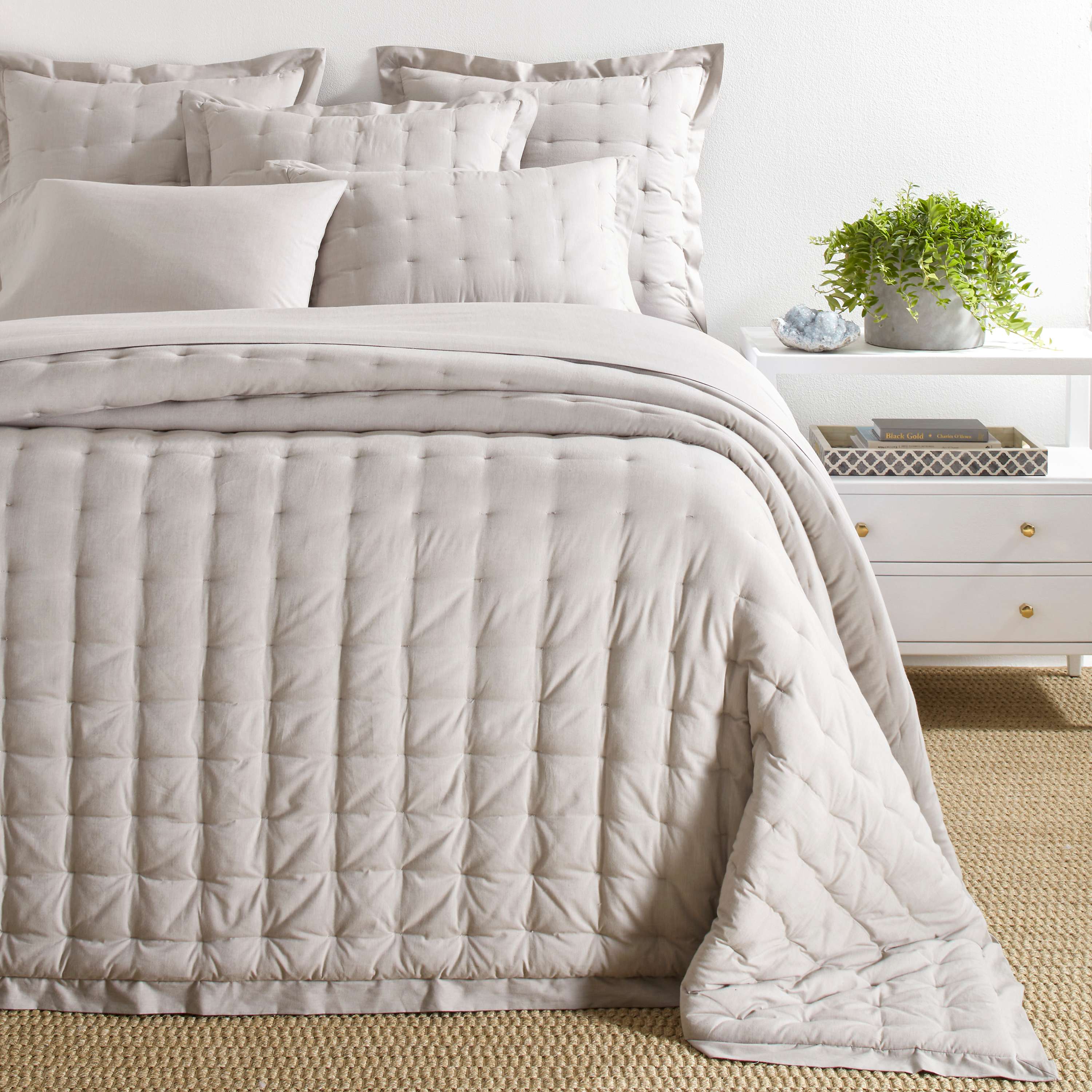 Cozy Cotton Puff Comforter Comforter Sets By Annie Selke