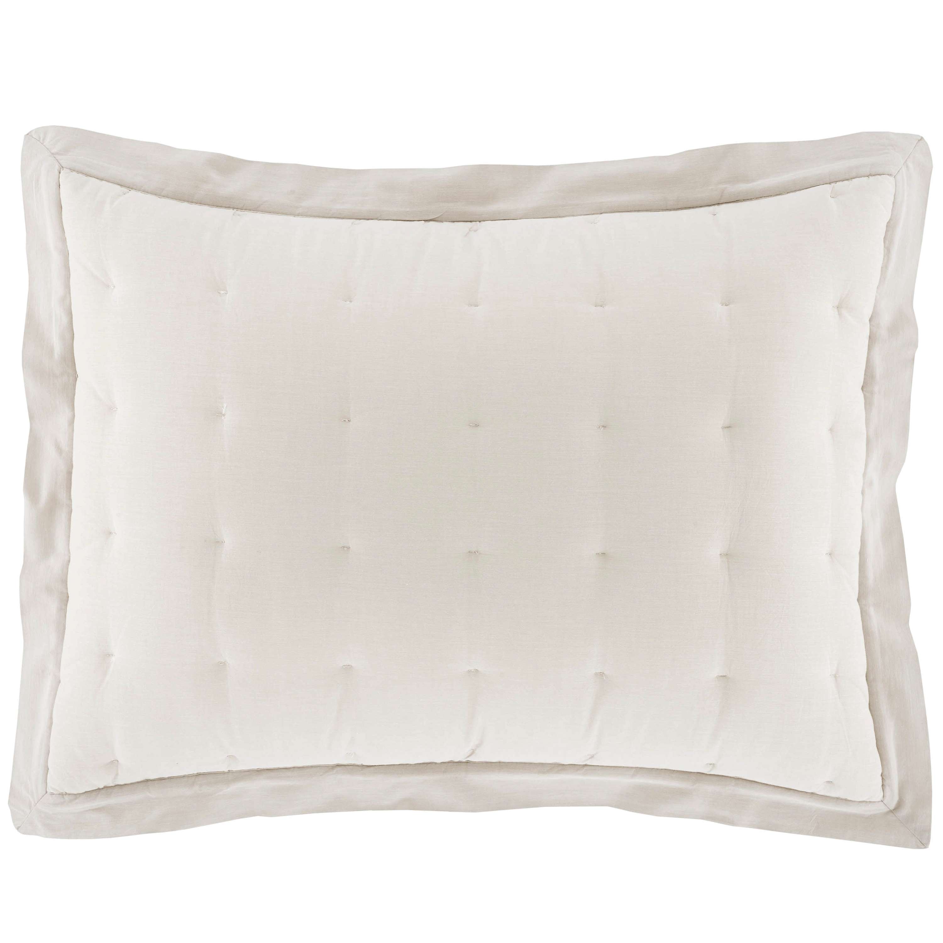 Cozy Cotton Puff Sham Sham By Annie Selke