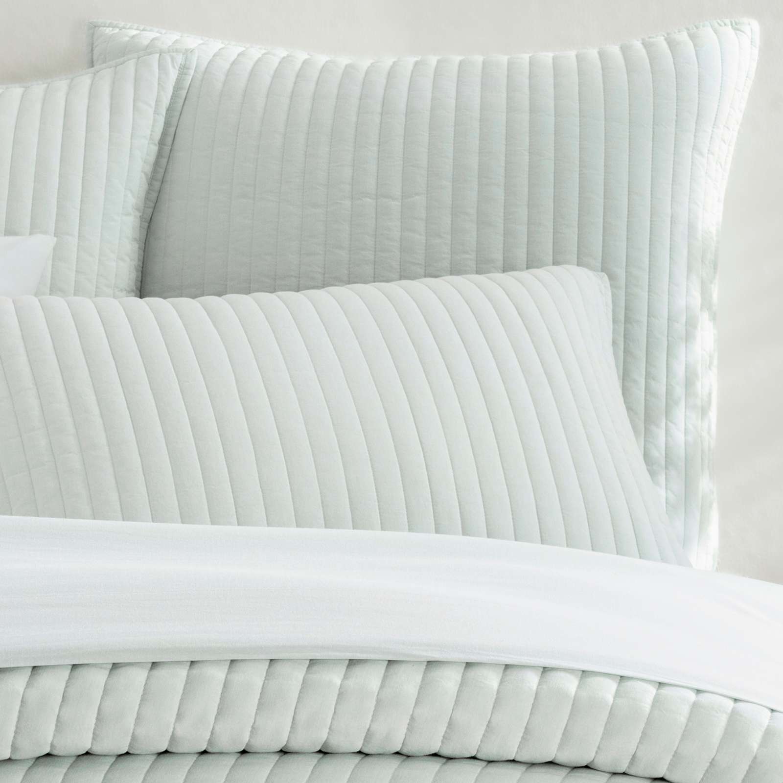 Cozy Cotton Quilted Sham Sham By Annie Selke