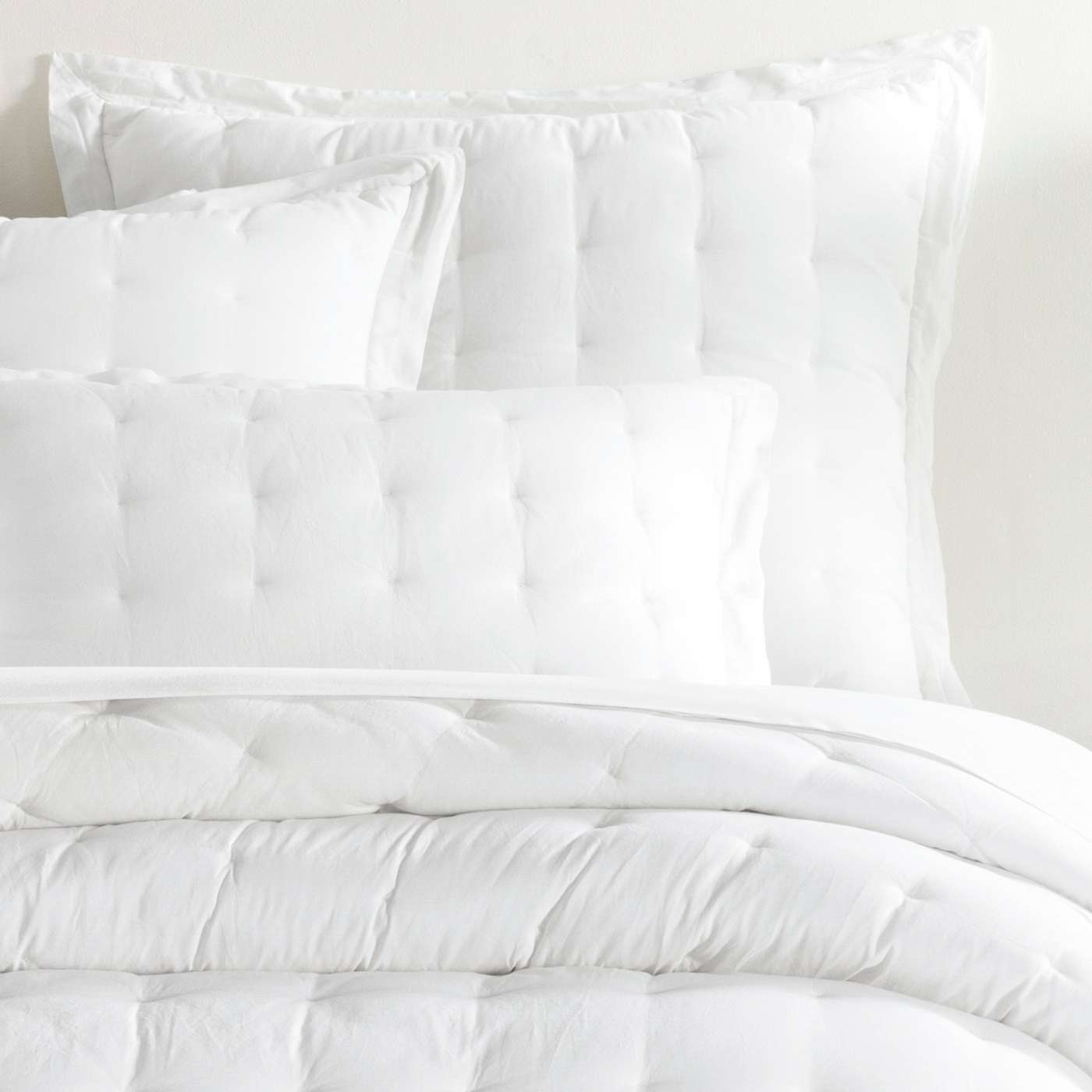 Cozy Cotton Puff Sham Sham By Annie Selke