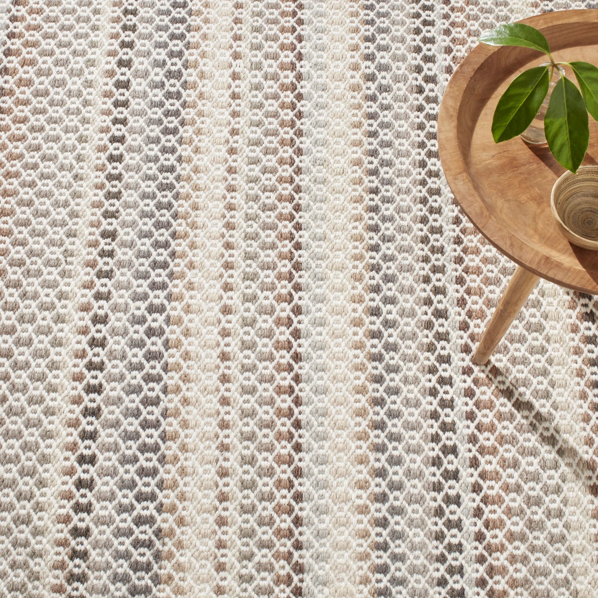 Poppy Natural Handwoven Wool Rug Rug By Annie Selke
