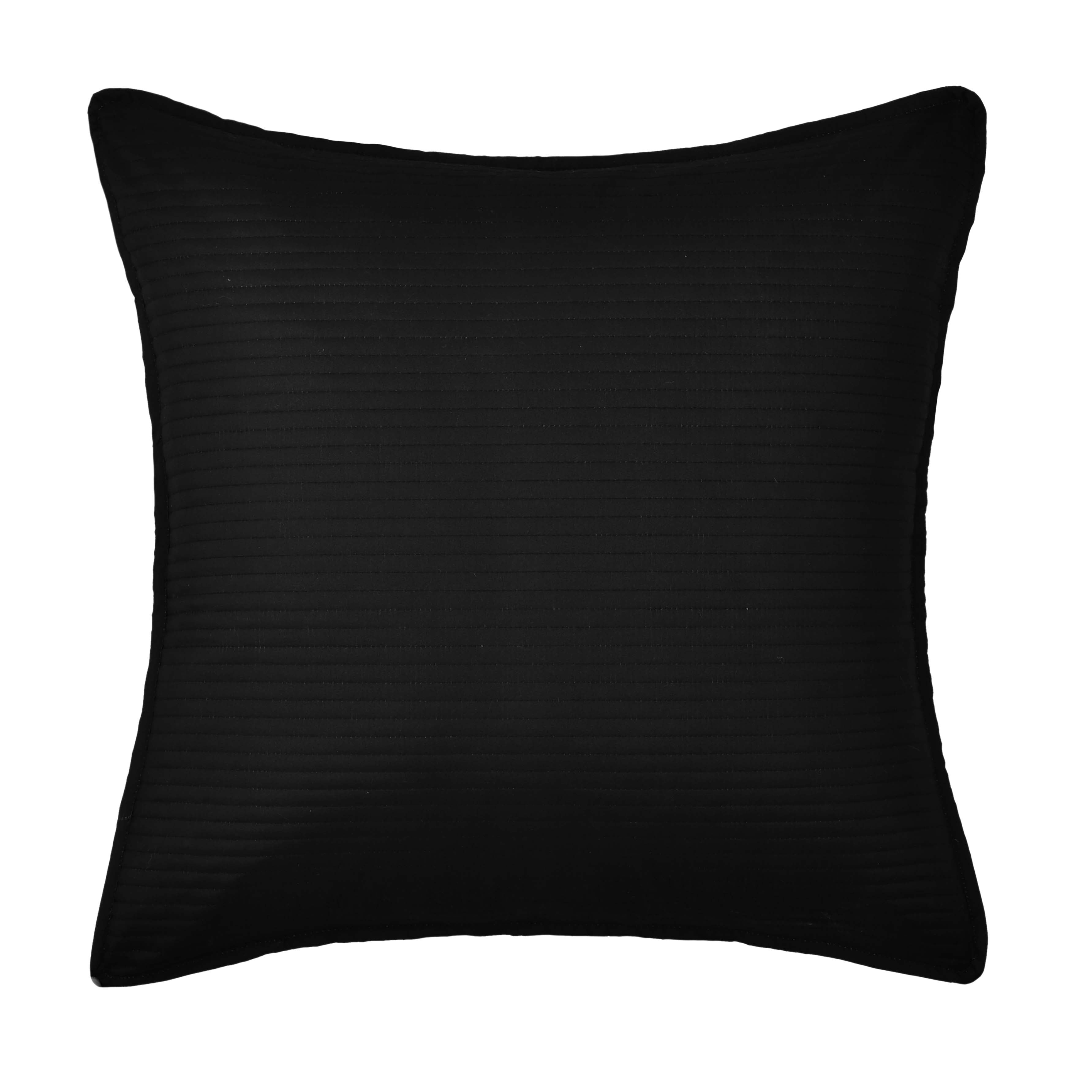 Dalton Black Euro Sham Euro Shams By J. Queen New York