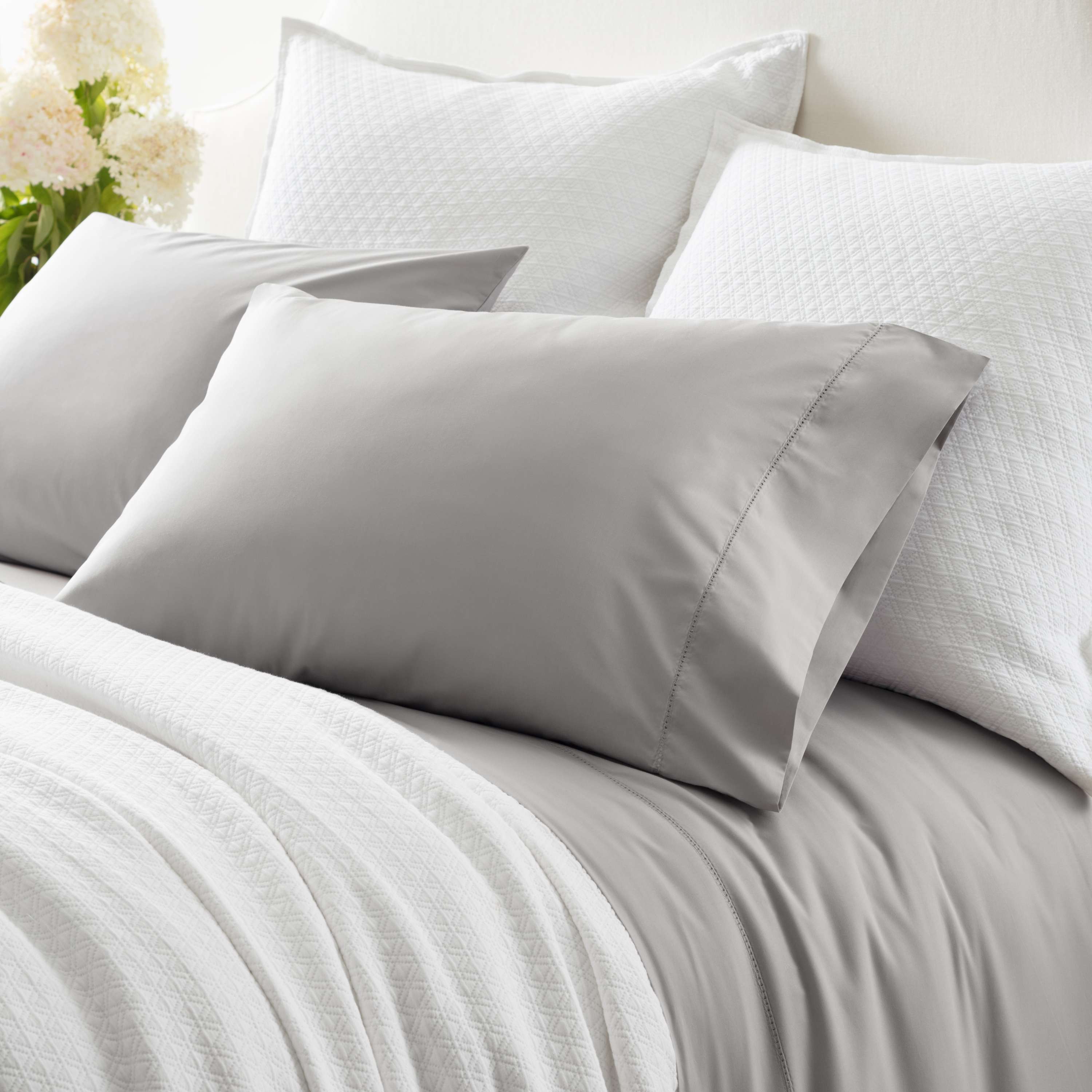 Diamond Matelasse Sham Sham By Annie Selke