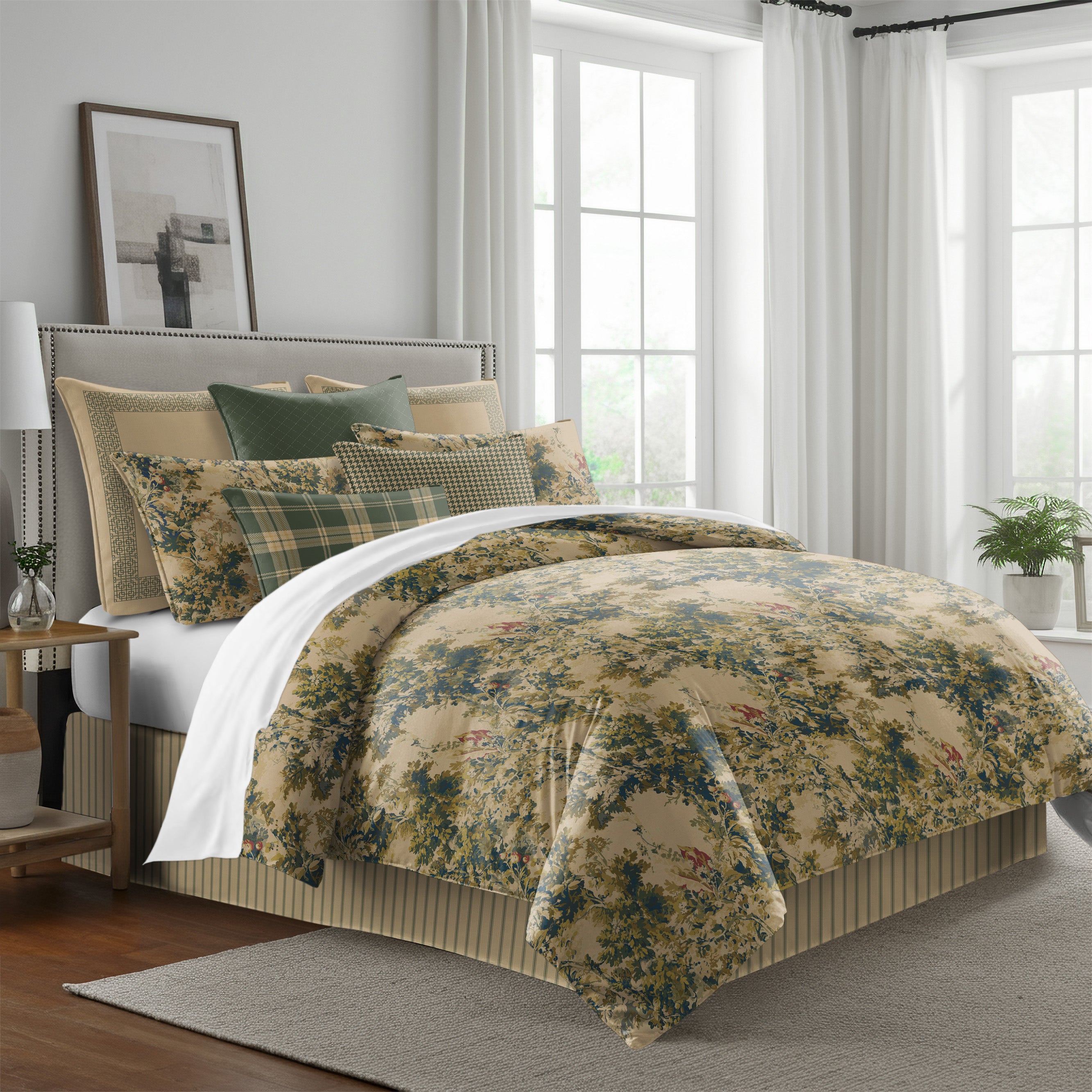 Dolce Empire Gold 8 Piece Coverlet Set Coverlet By Colcha Linens