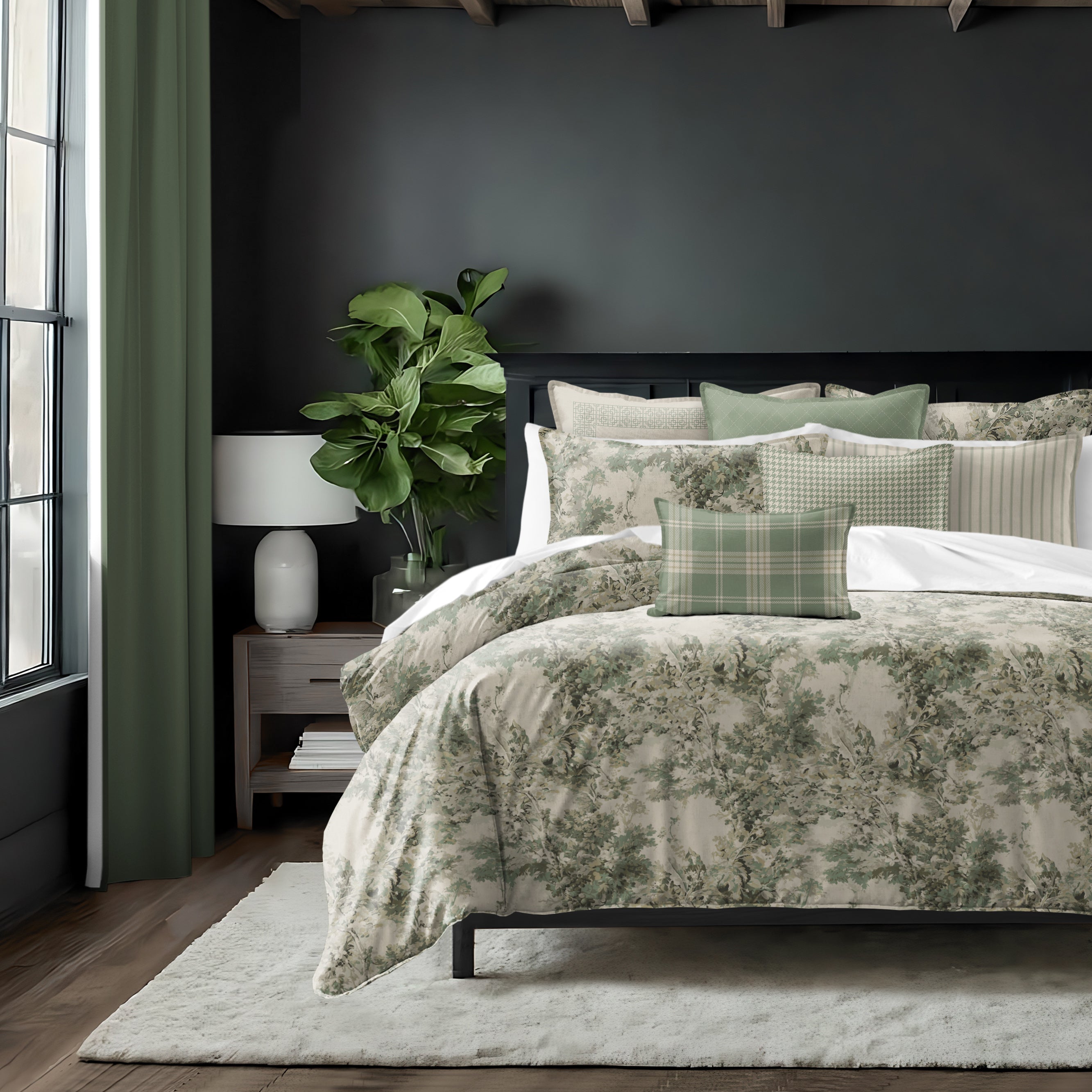 Dolce Spring Green 8 Piece Coverlet Set Coverlet By Colcha Linens