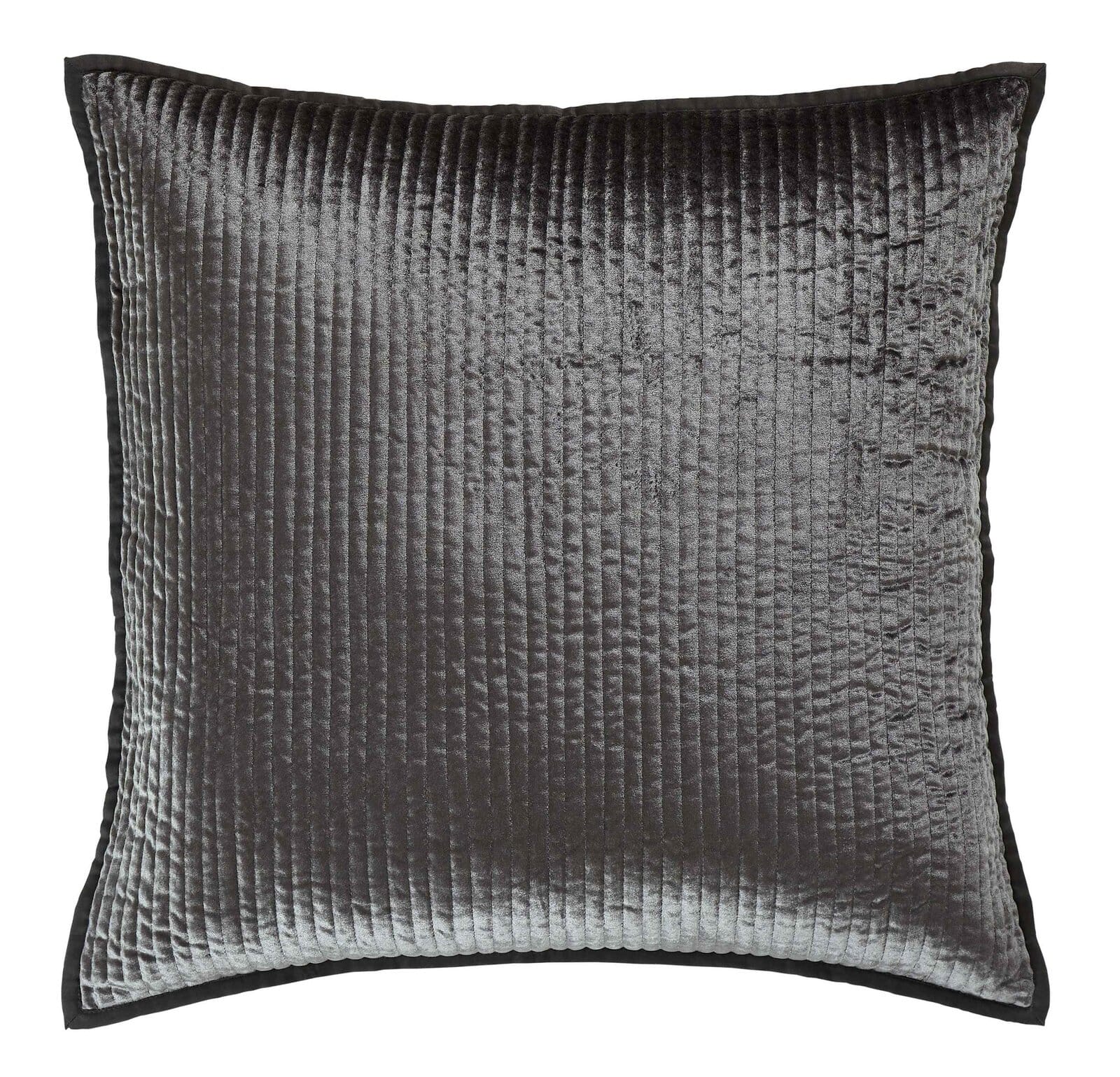 Spencer Channel Stitch Velvet Sham Sham By Orchids Lux Home