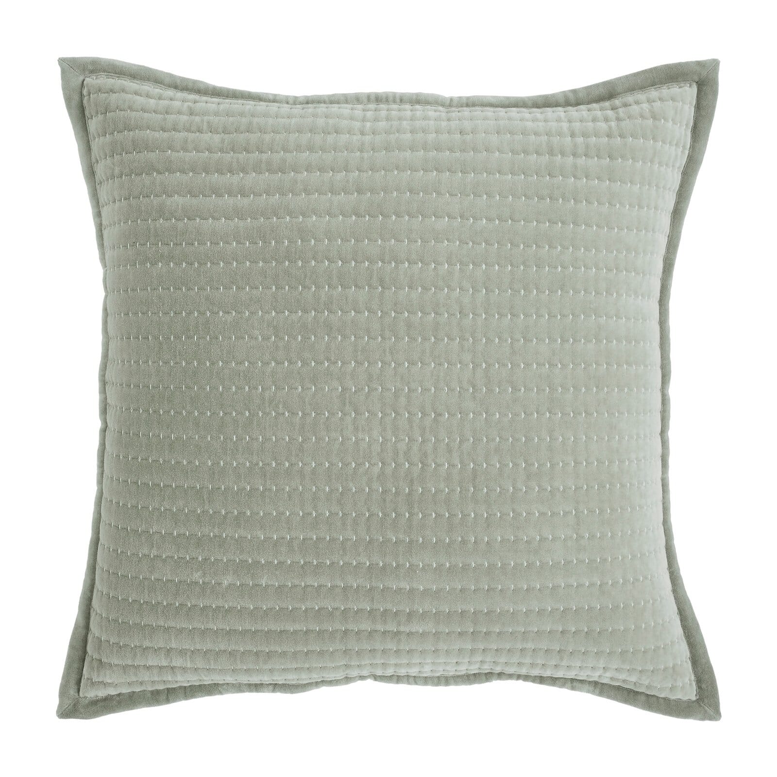 Milton Channel Stitched Velvet Sham Sham By Orchids Lux Home