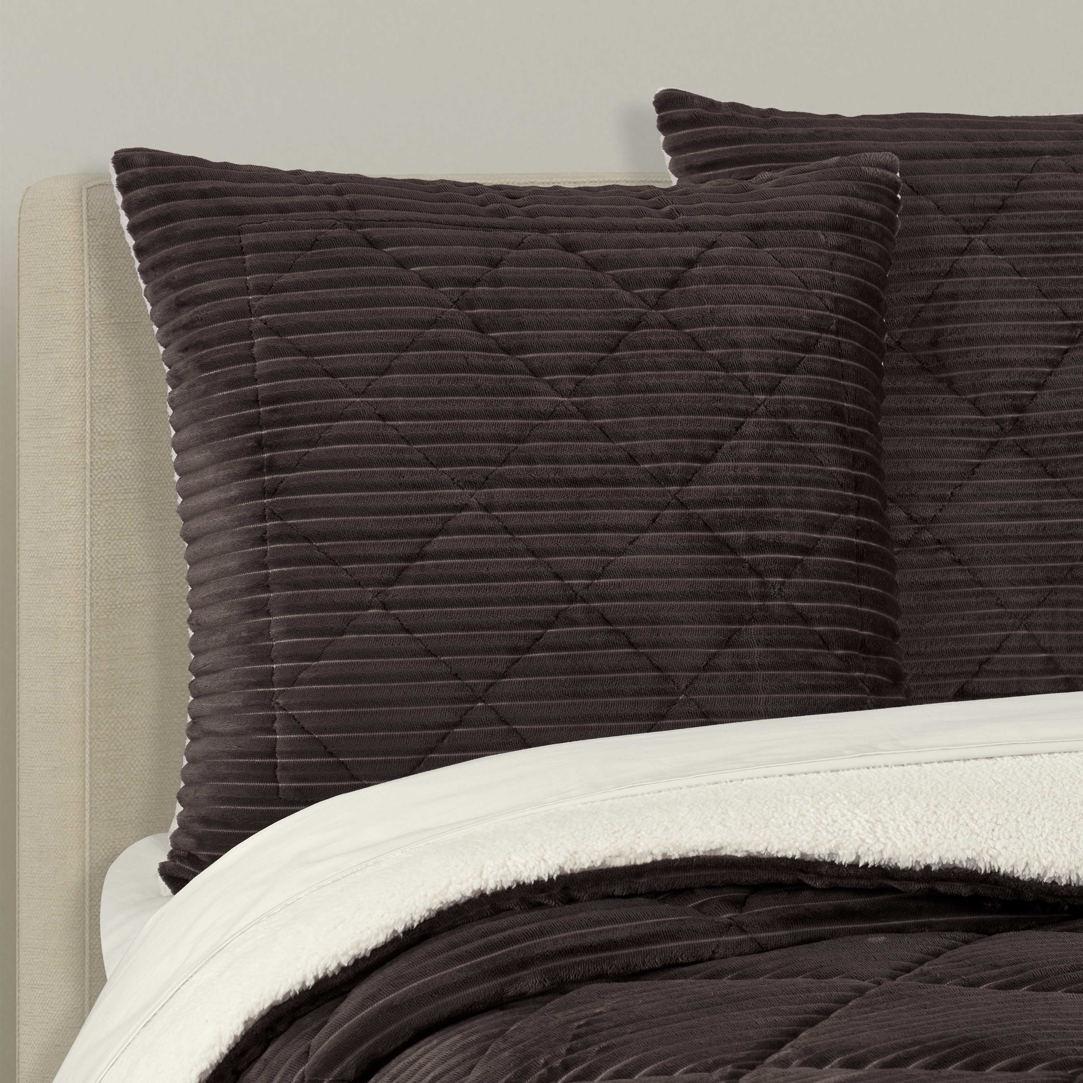 Everett Mocha Euro Sham Euro Sham By J. Queen New York