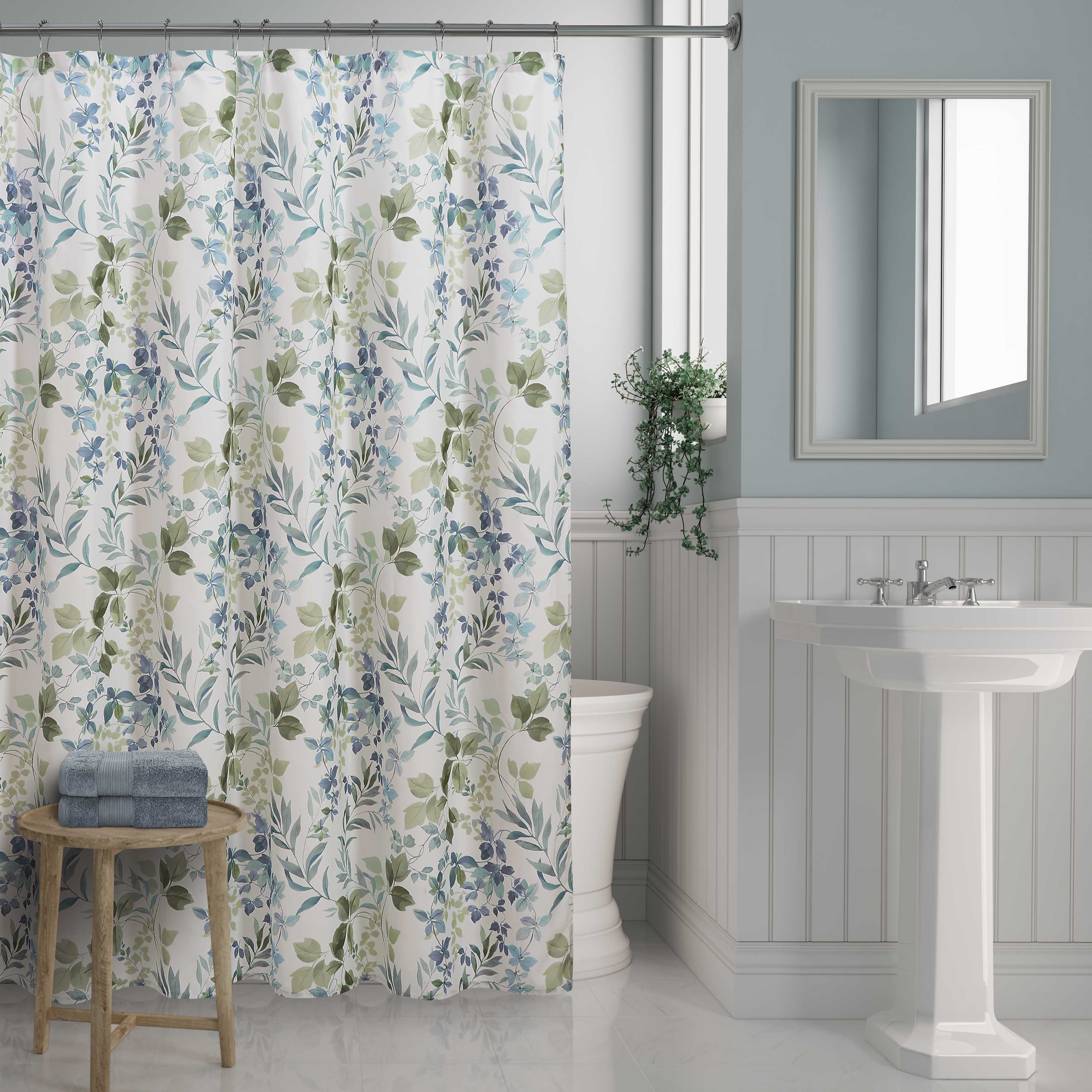 Evergreen Shower Curtain Shower Curtain By J. Queen New York