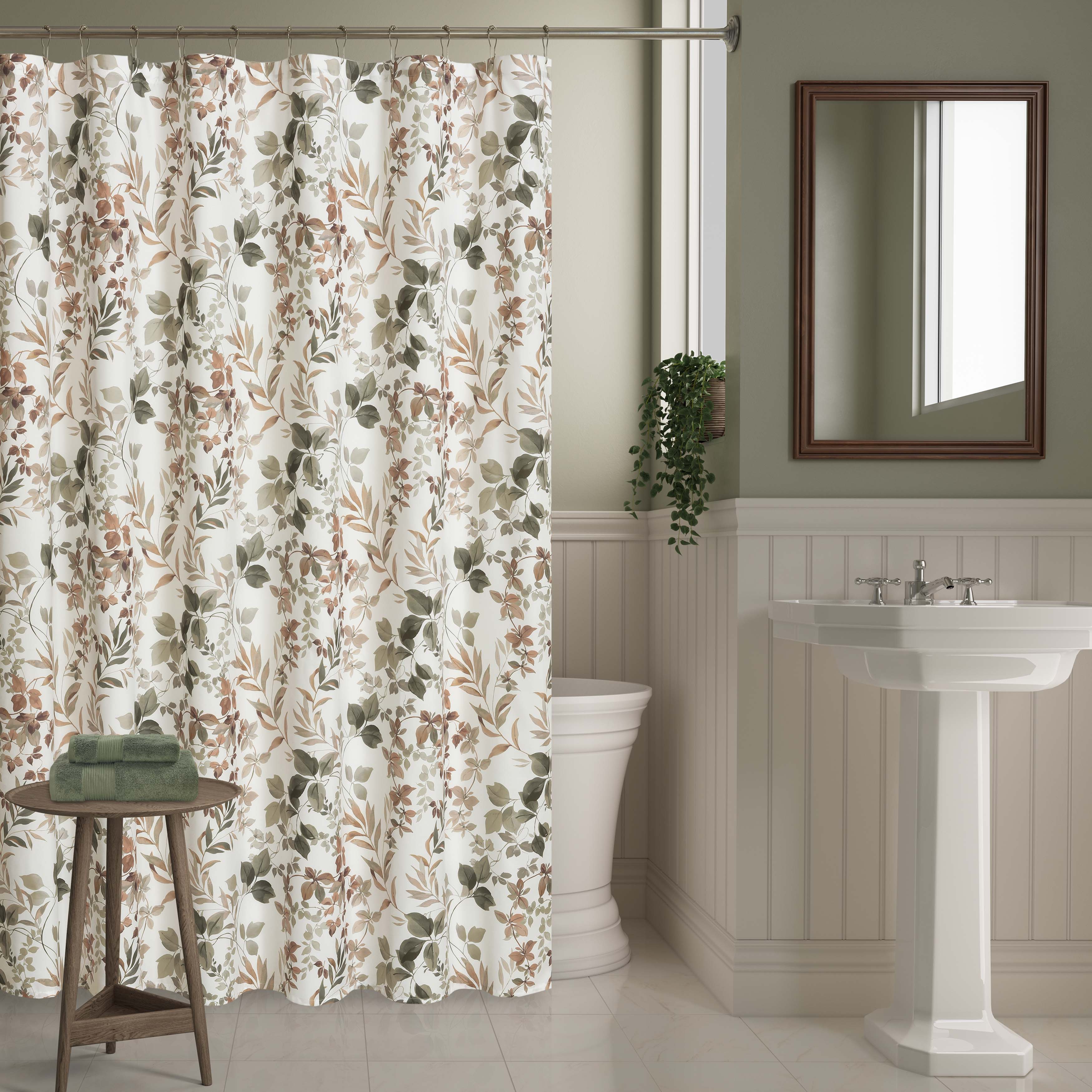 Evergreen Shower Curtain Shower Curtain By J. Queen New York