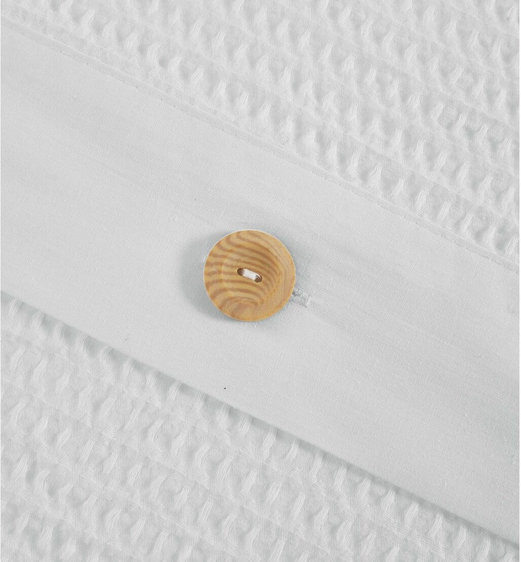 Finley White 3 Piece Duvet Cover Set Duvet Covers By JLA HOME/Olliix (E & E Co., Ltd)