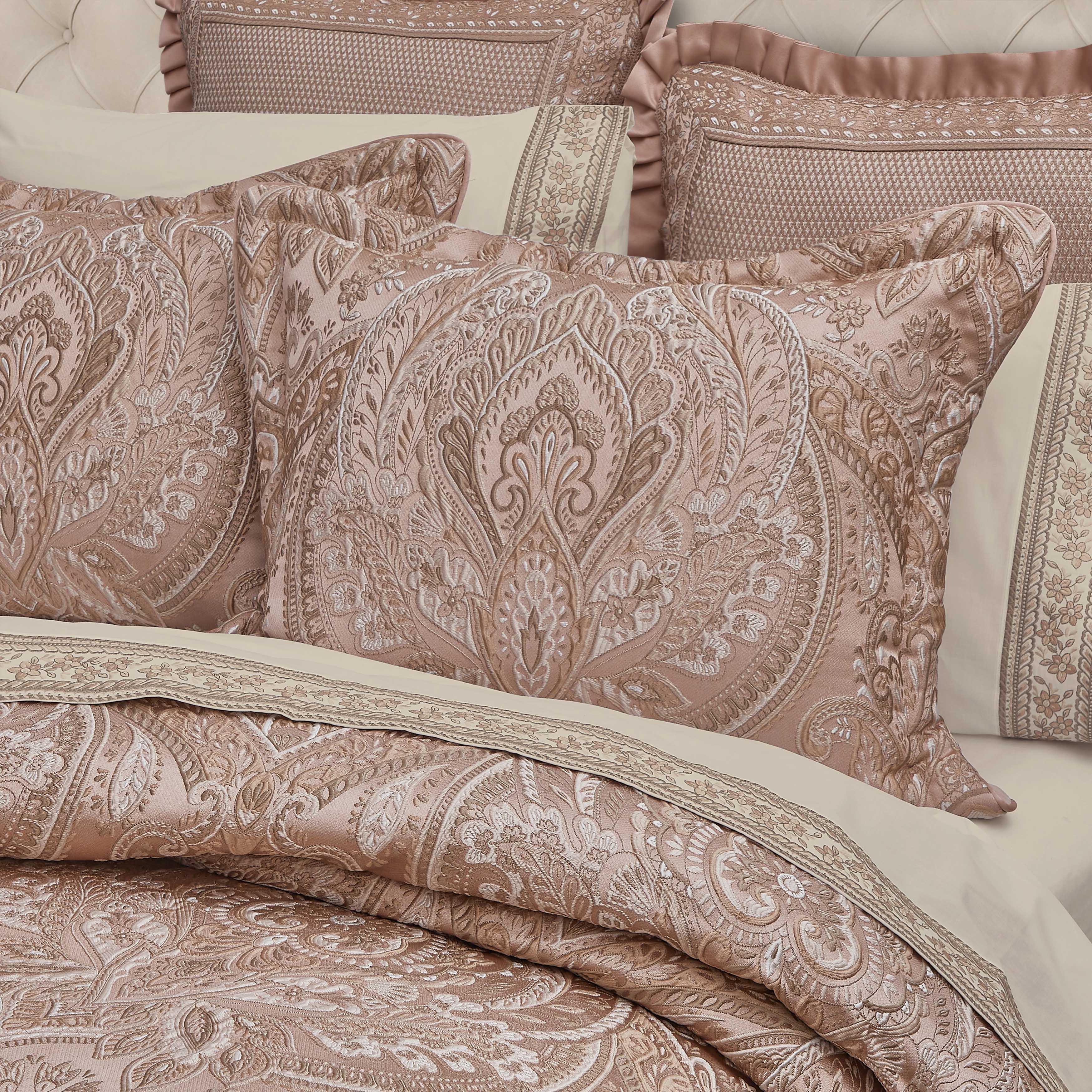 Fiorello Blush 4 Piece Comforter Set Comforter Sets By J. Queen New York