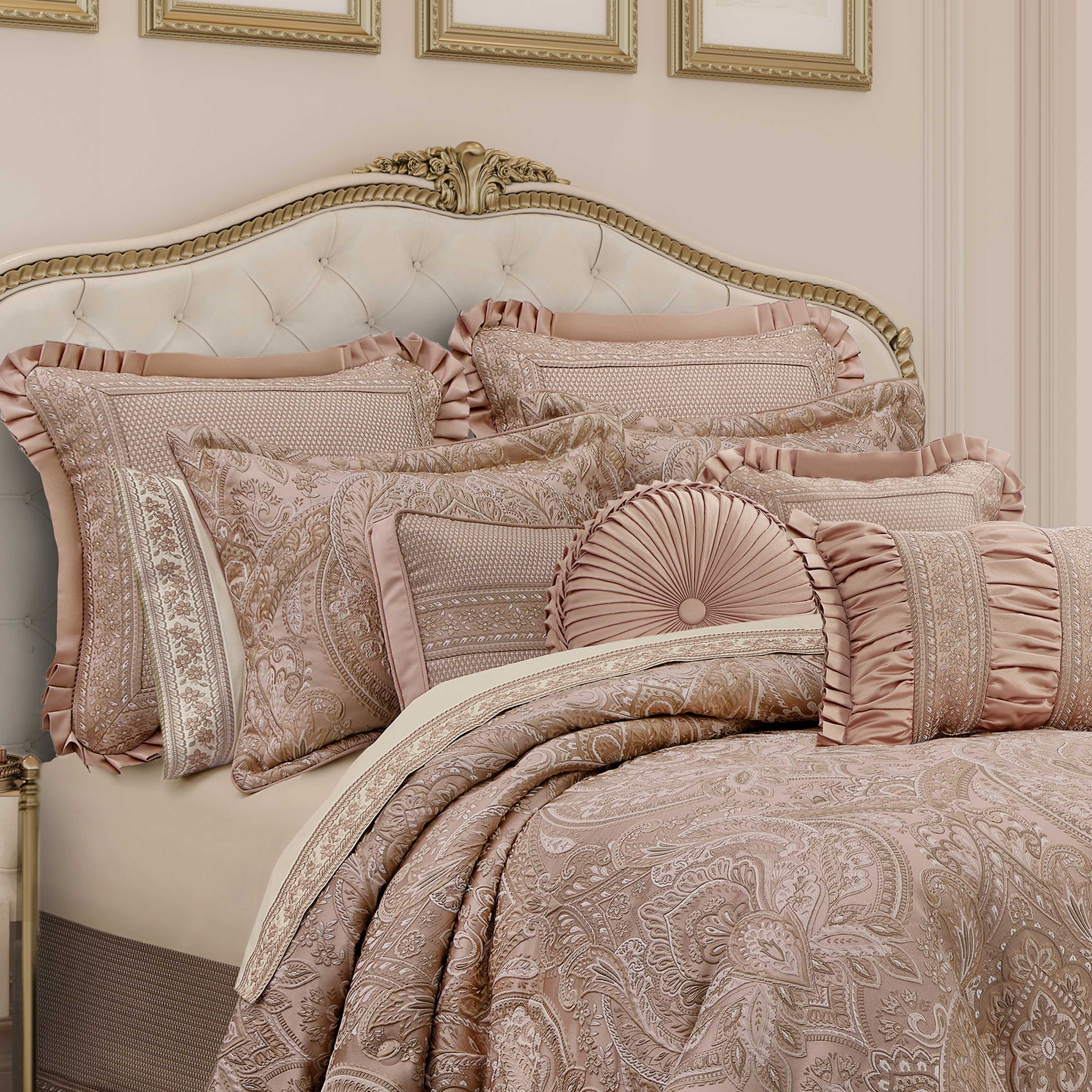 Fiorello Blush 4 Piece Comforter Set Comforter Sets By J. Queen New York