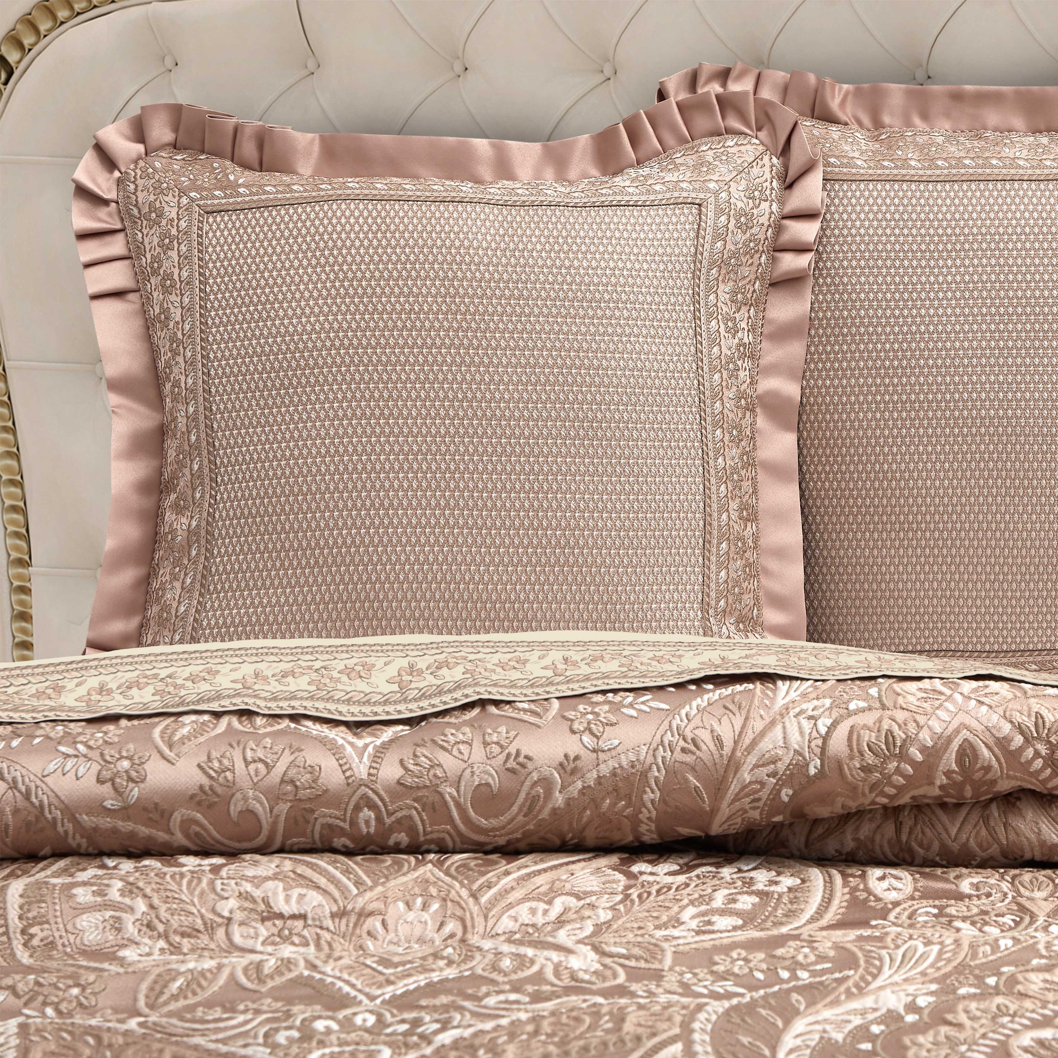 Fiorello Blush Euro Sham Euro Sham By J. Queen New York