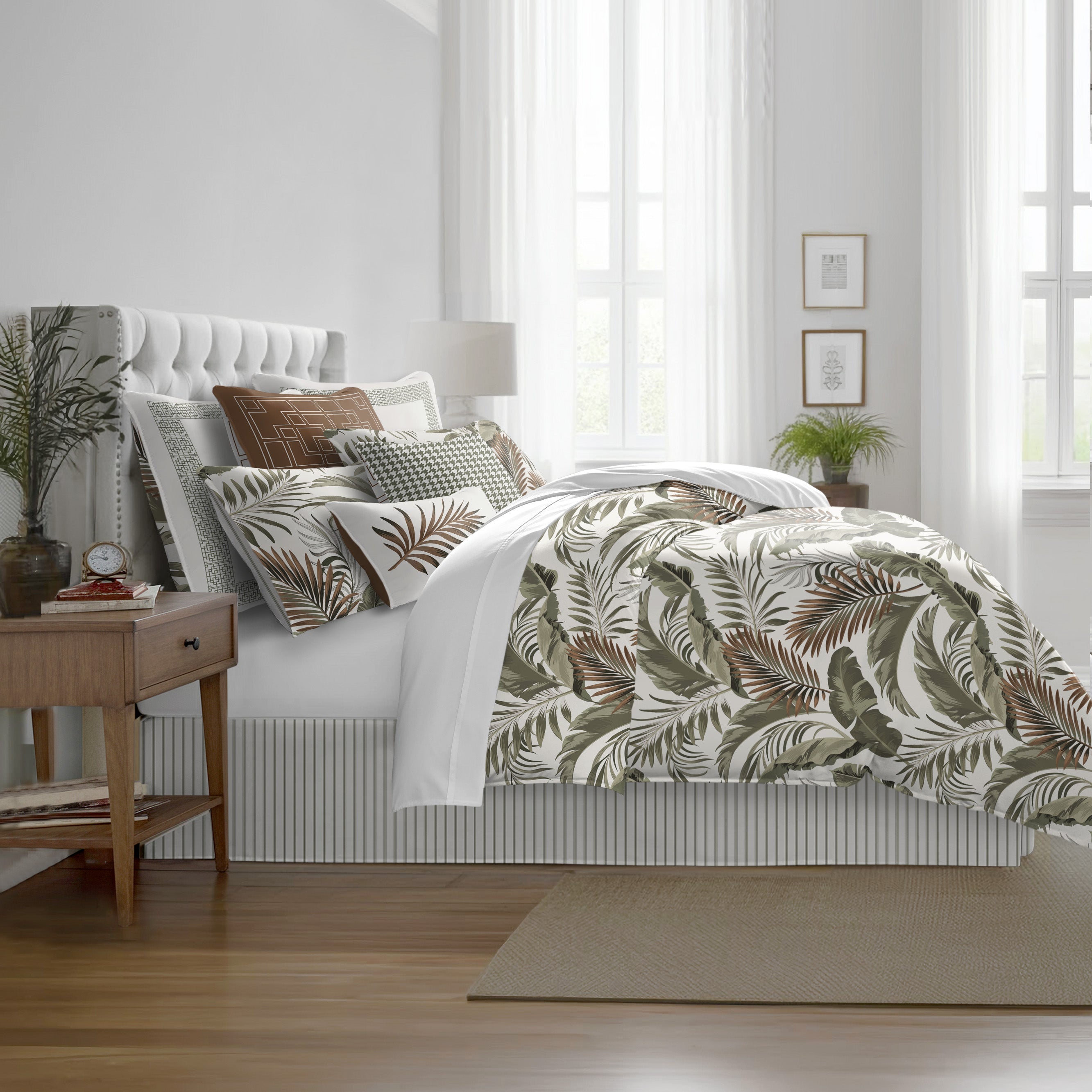 Frondosa Copper 8 Piece Comforter Set Comforter Sets By Colcha Linens