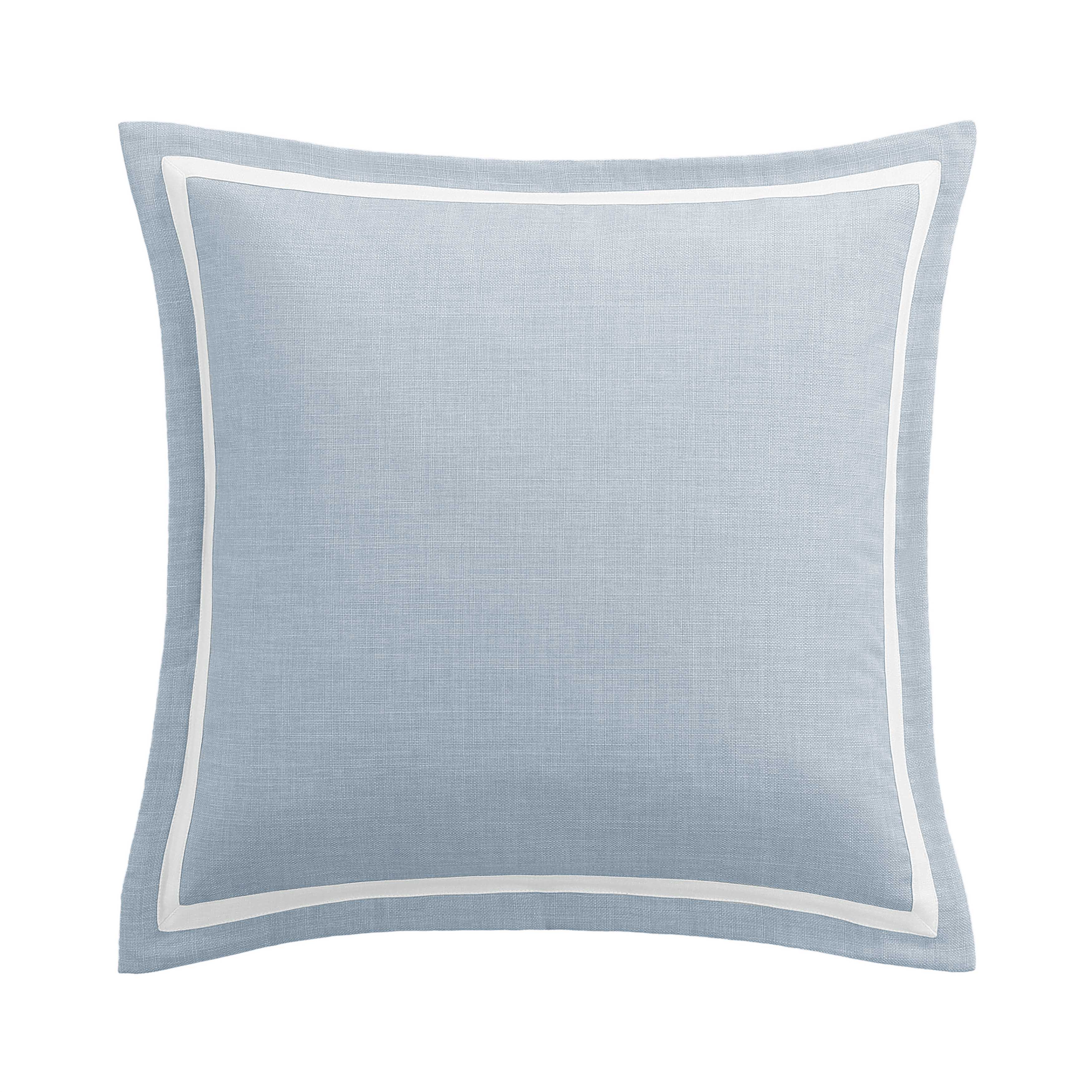 Garden Bloom Chambray Euro Sham Euro Sham By J. Queen New York