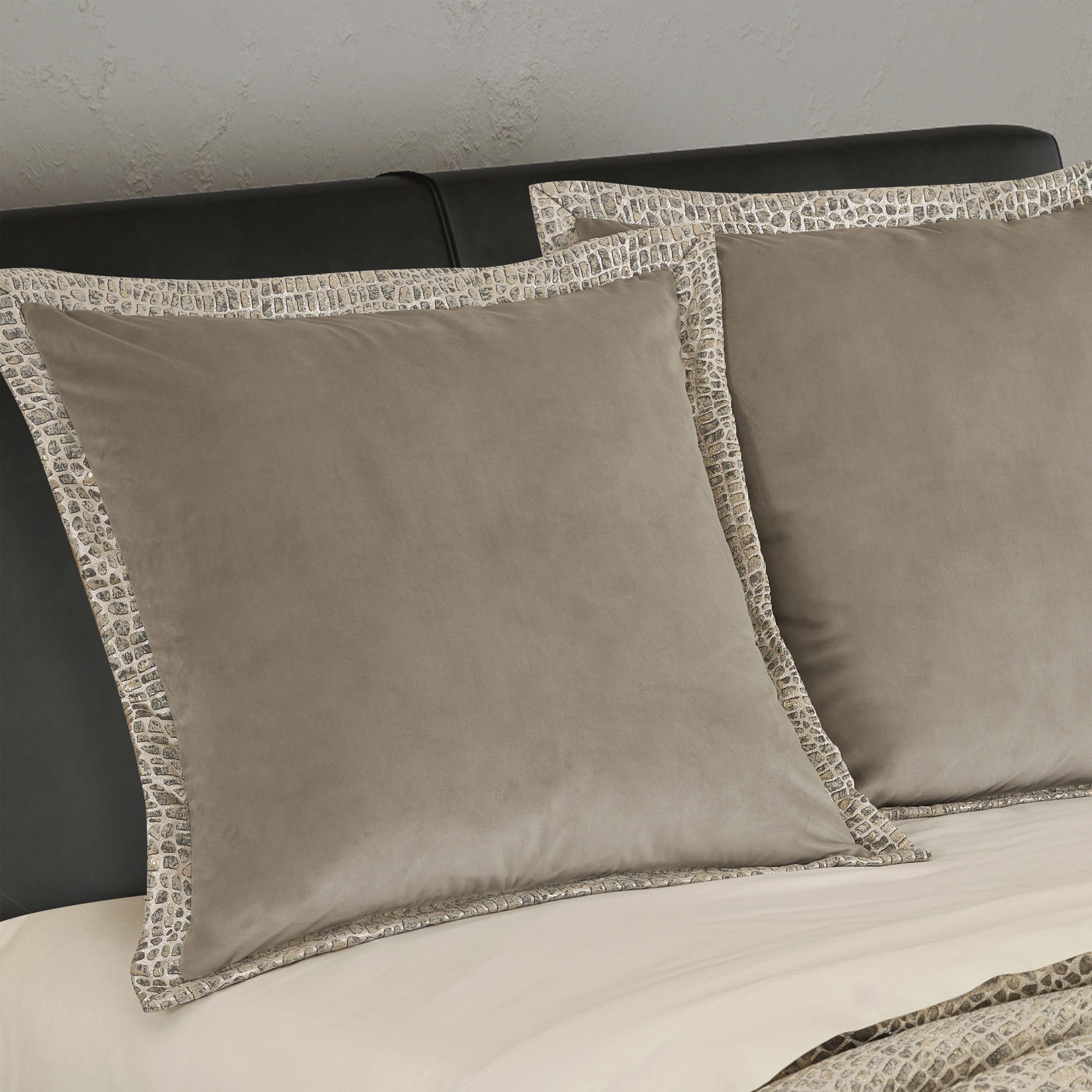 Habitat Pewter Euro Sham Euro Shams By J. Queen New York