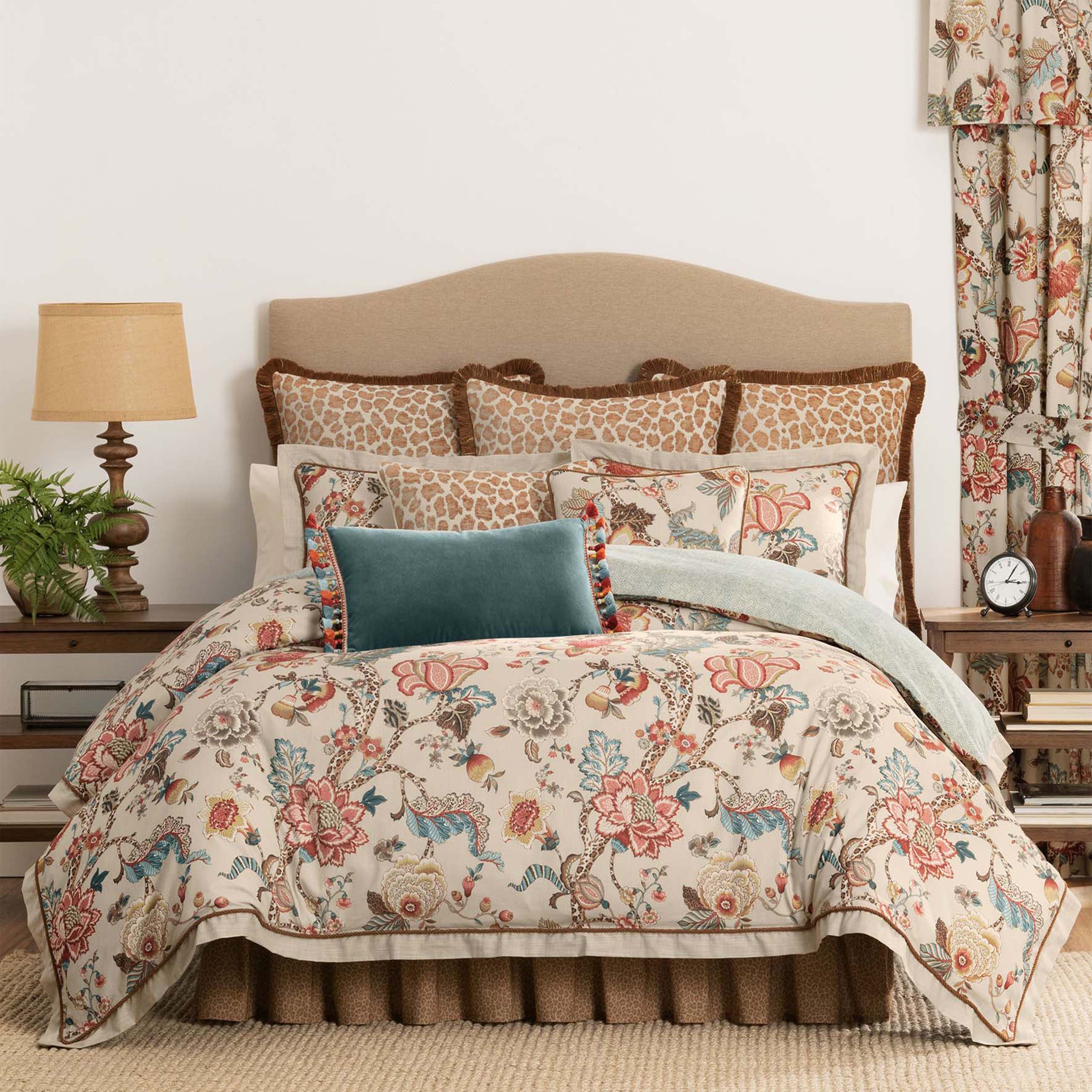 Haylie Mushroom 4 Piece Comforter Set Comforter Sets By P/Kaufmann