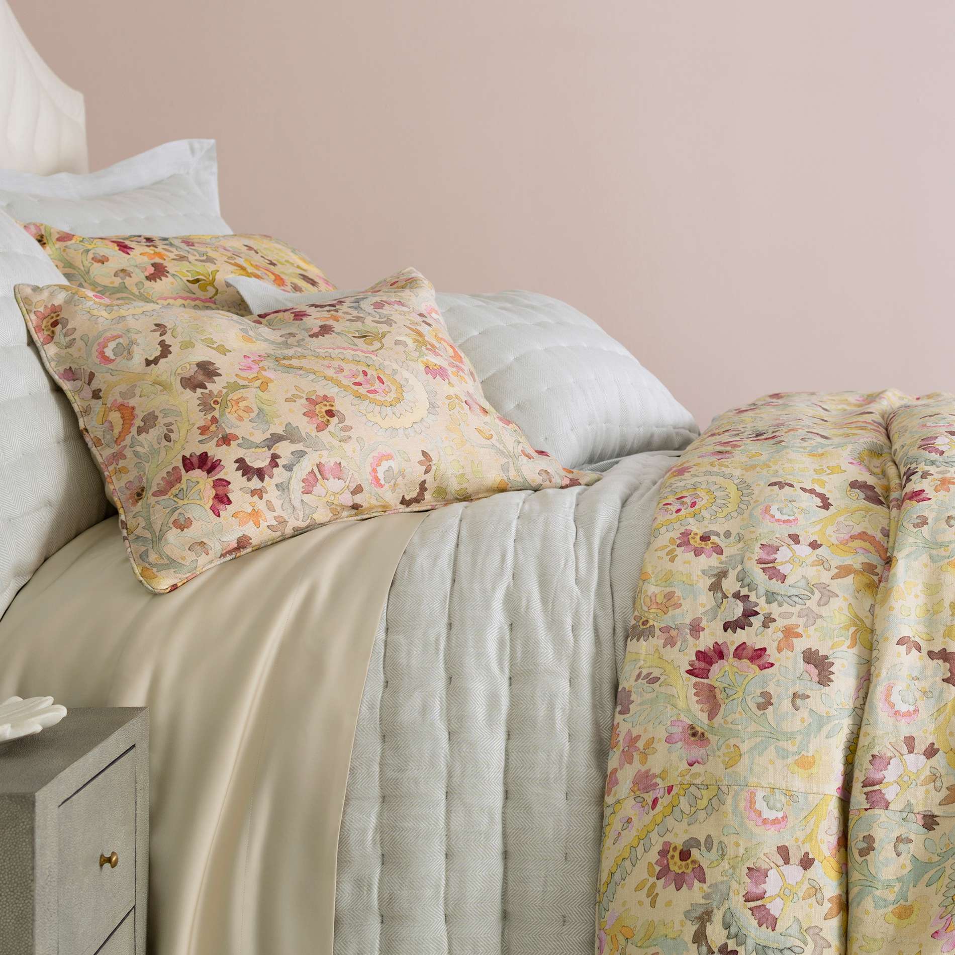 Ines Linen Duvet Cover Duvet Covers By Annie Selke