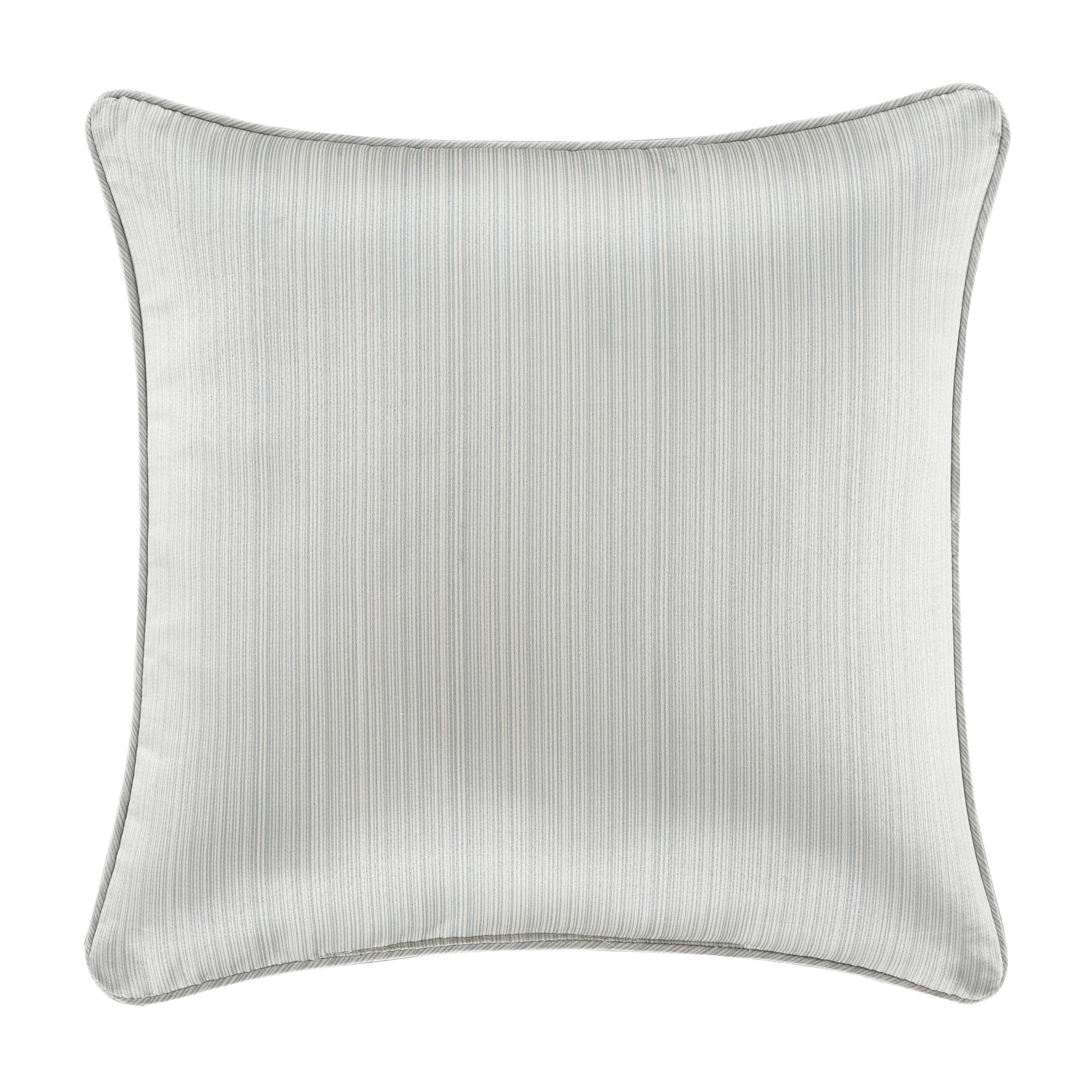 Nouveau SPA Square Embellished Decorative Throw Pillow 18" x 18" By J Queen Throw Pillows By J. Queen New York