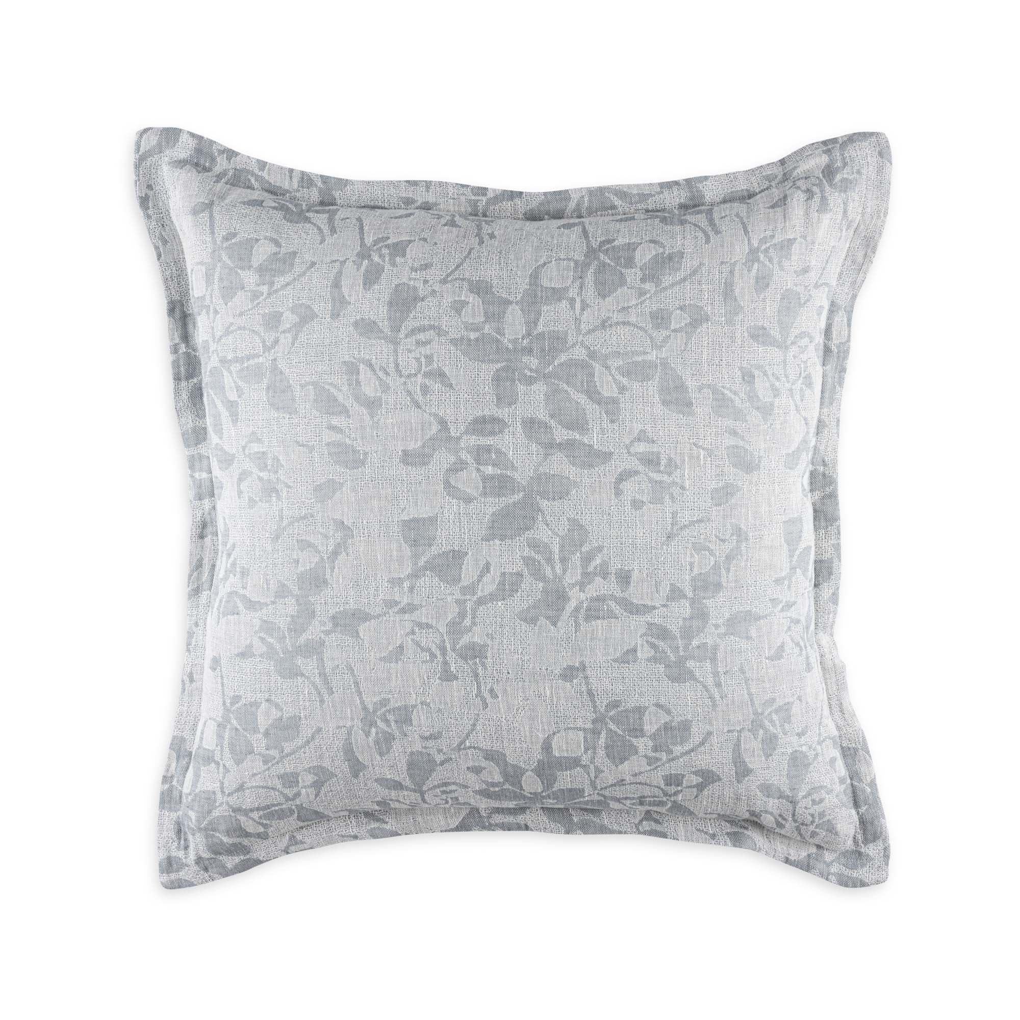 Airy Seaglass Euro Pillow 26" x 26" Throw Pillows By Lili Alessandra
