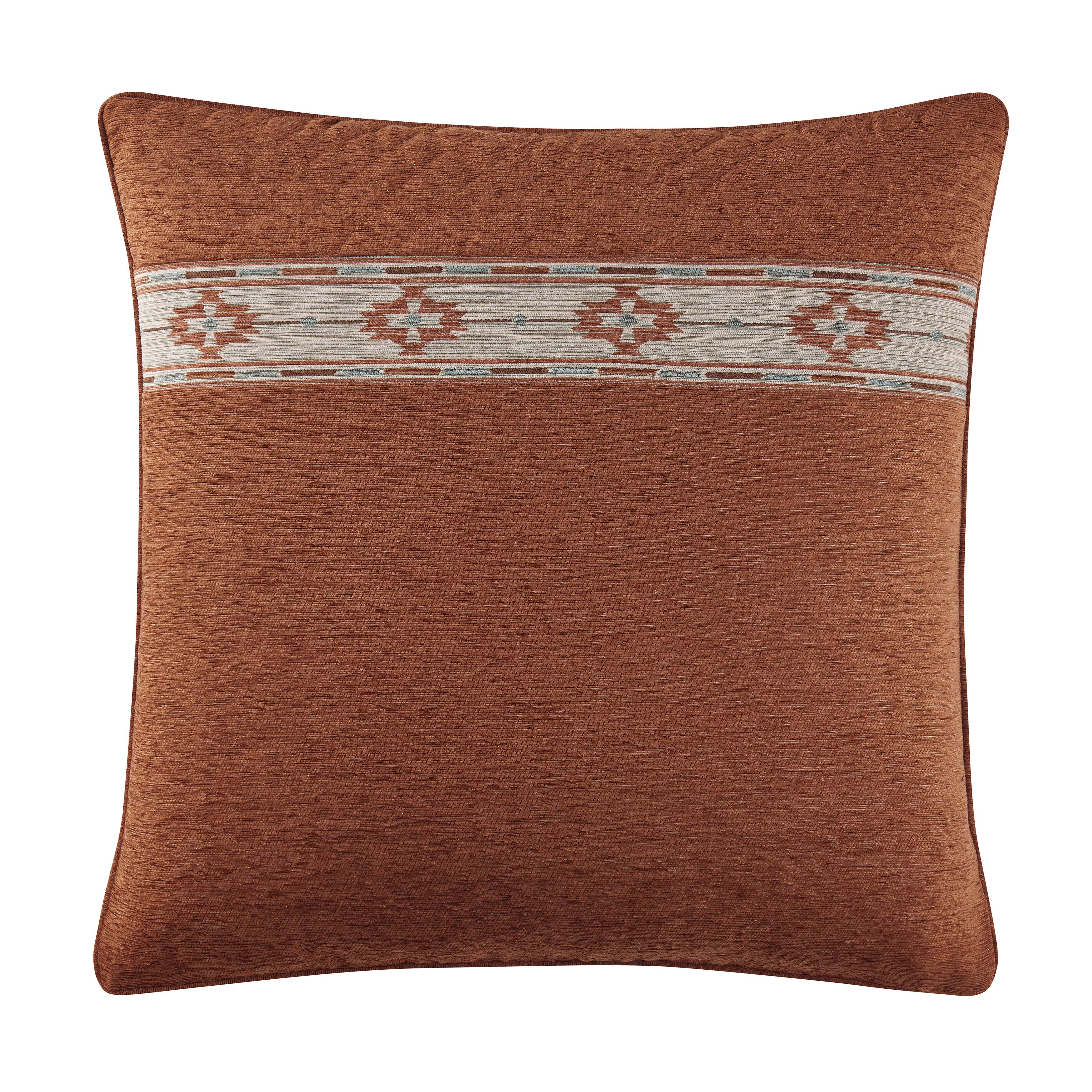 Jackson Lodge Clay Euro Sham Euro Sham By J. Queen New York