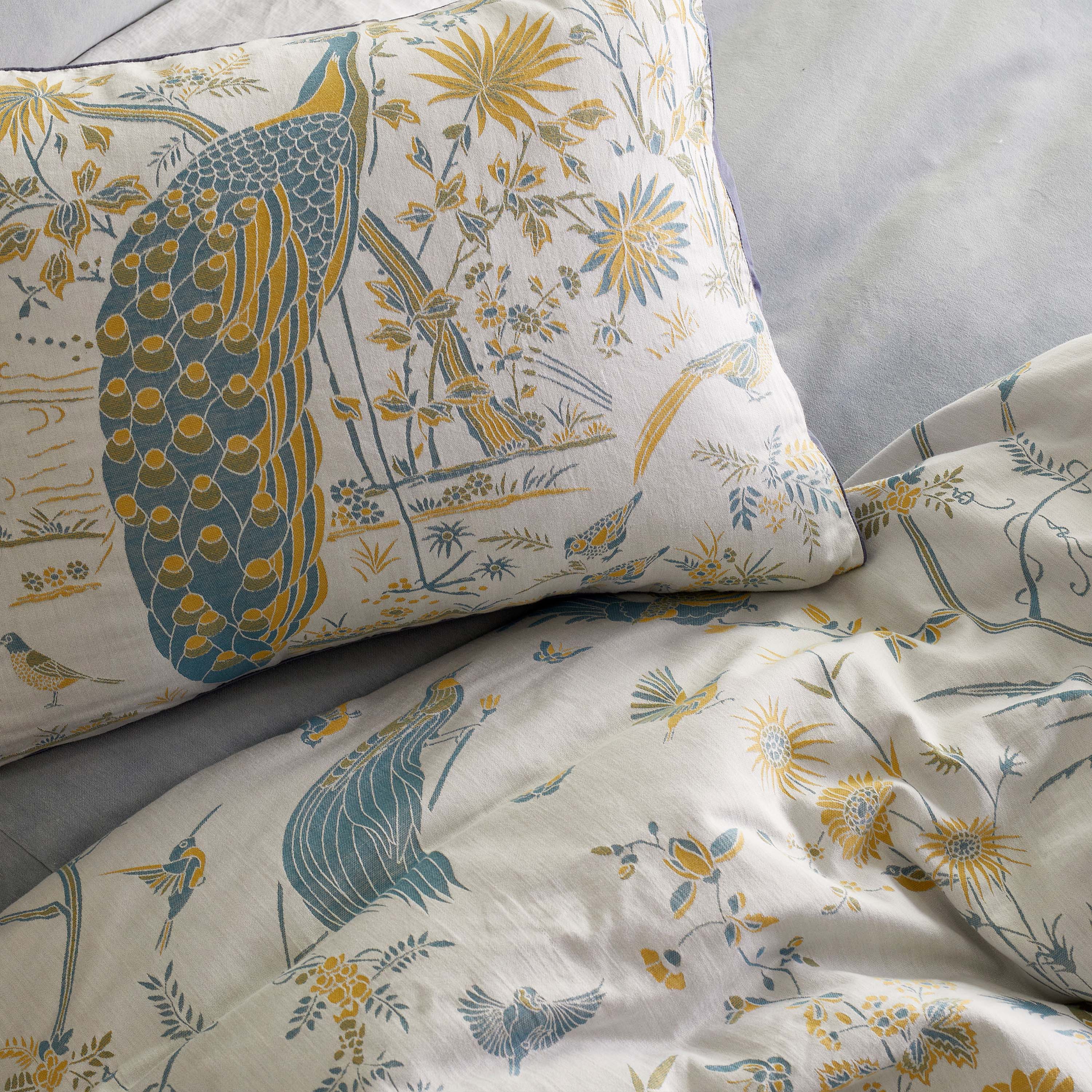Java Peacock Duvet Cover Set Duvet Covers By Ann Gish