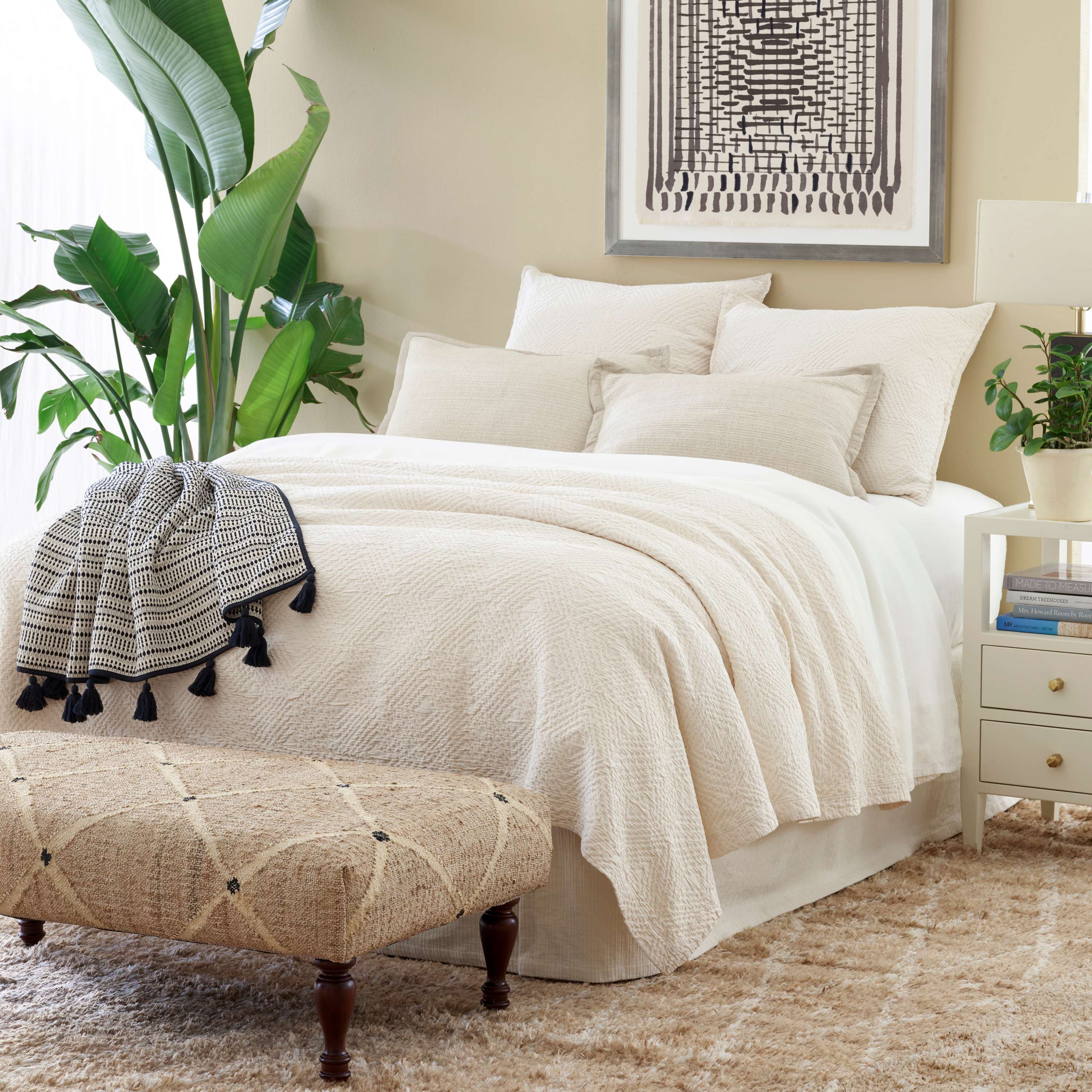 Kerala Matelasse Coverlet Coverlet By Annie Selke