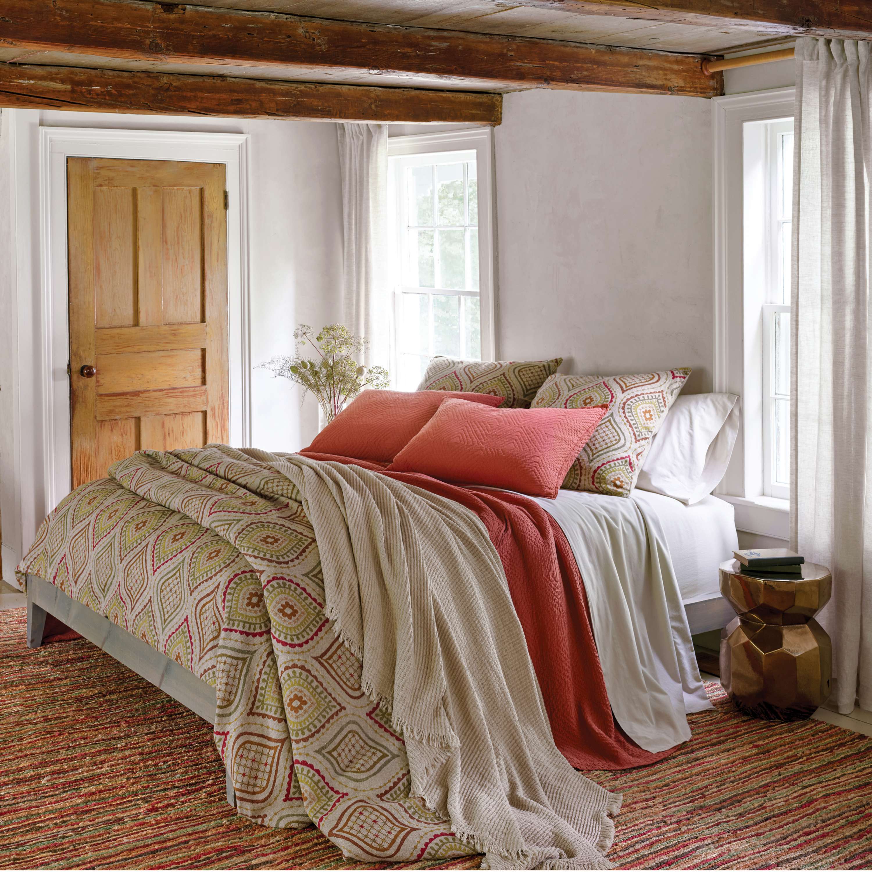 Kerala Matelasse Sham Sham By Annie Selke