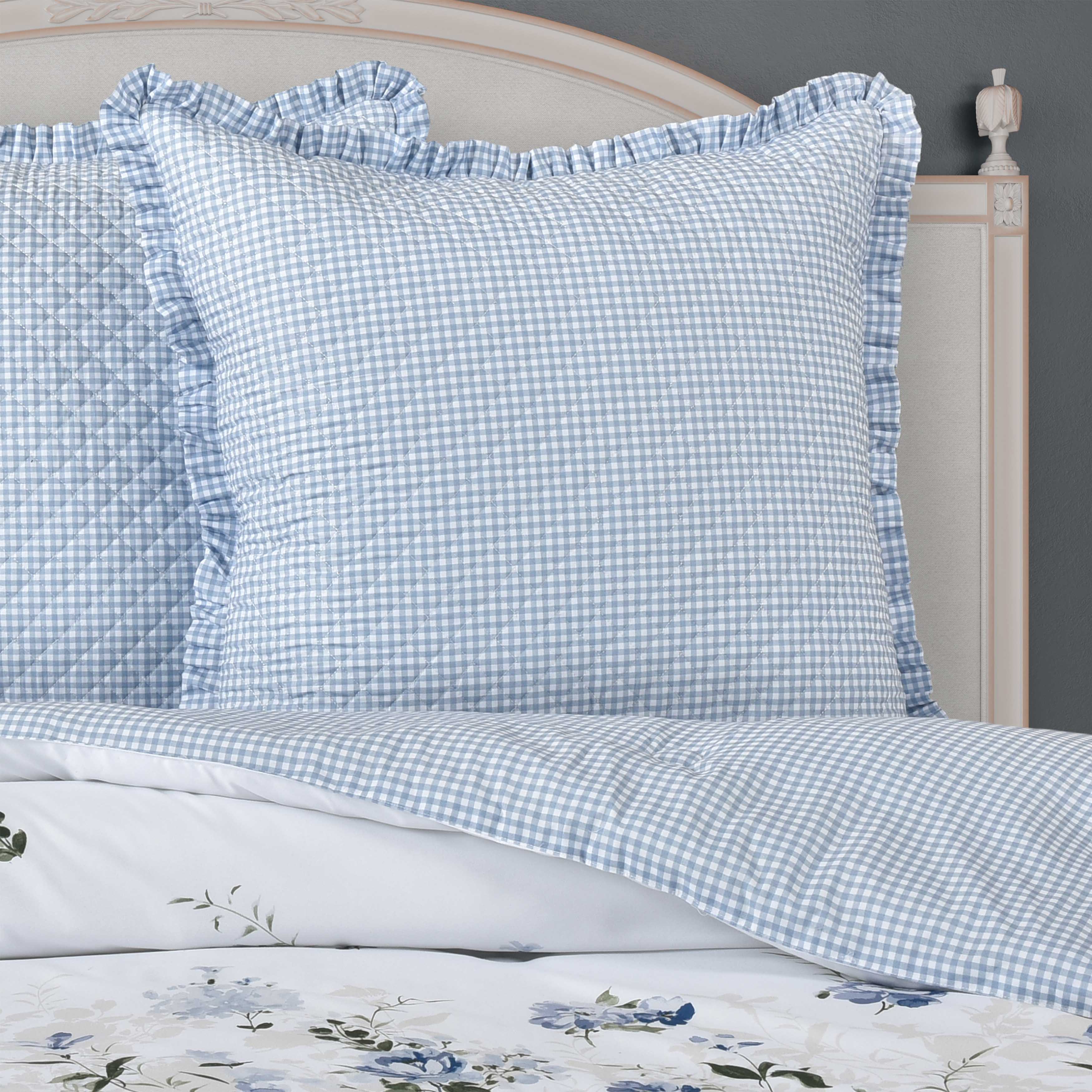 Kourtney Blue Euro Sham Euro Sham By J. Queen New York