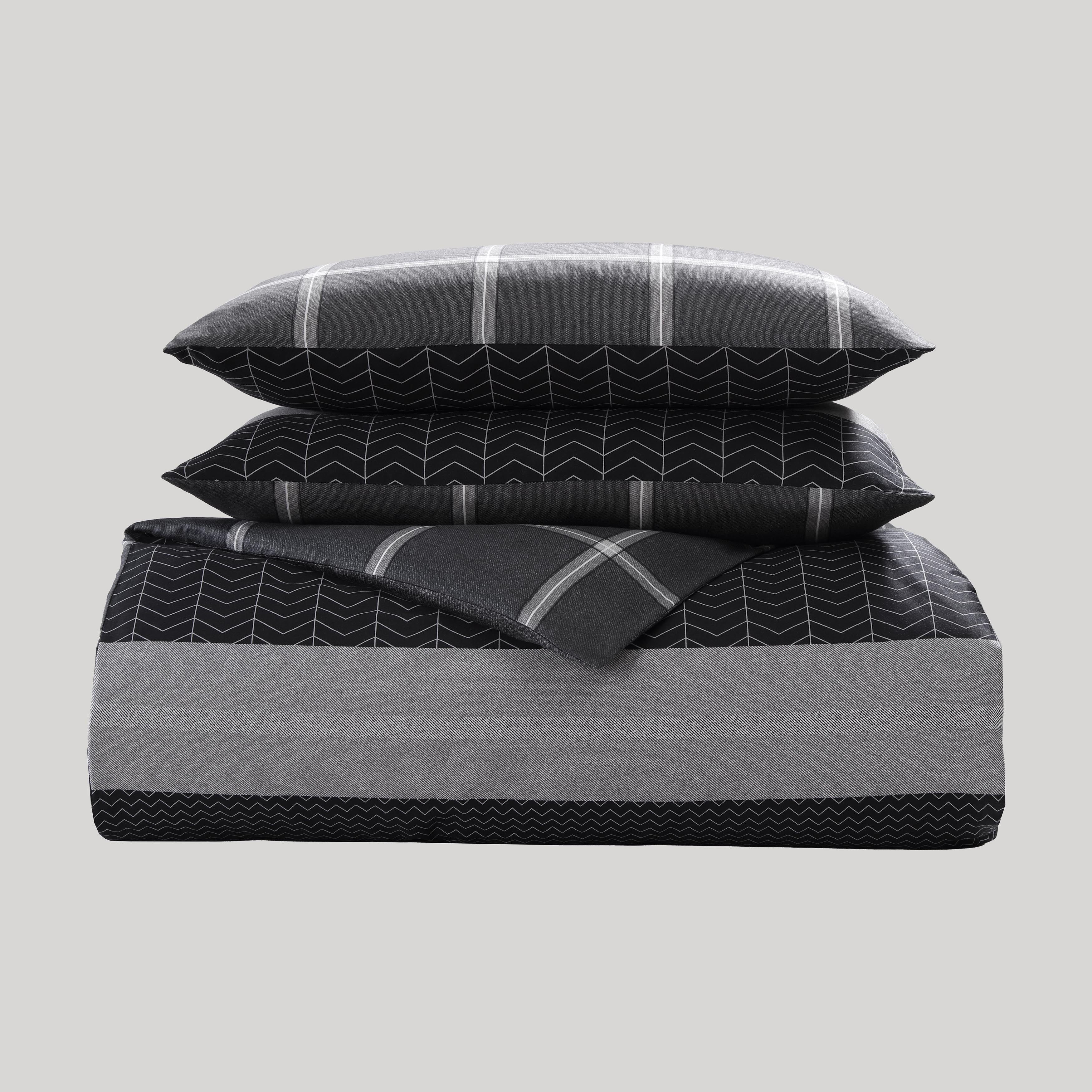 Bebejan Kyle Black 5 Piece Reversible Comforter Set Comforter Sets By Bebejan®
